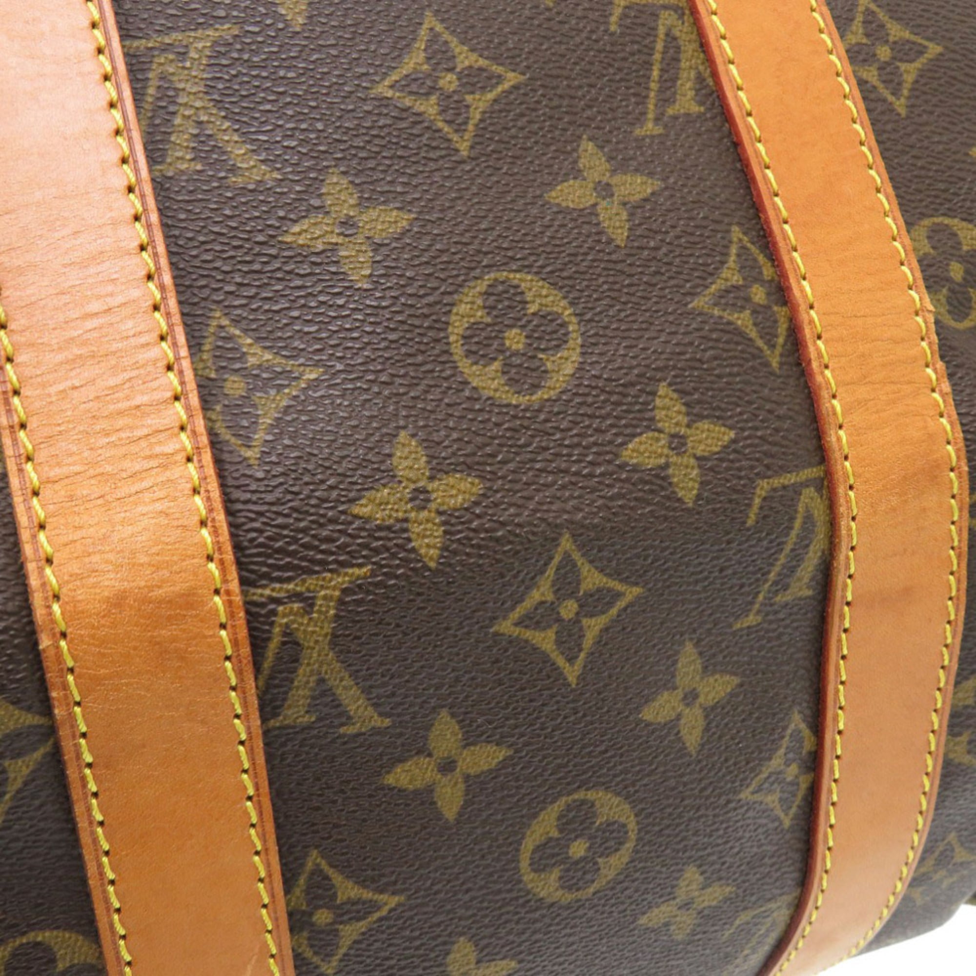 Louis Vuitton Brown Monogram Canvas Boston Bag