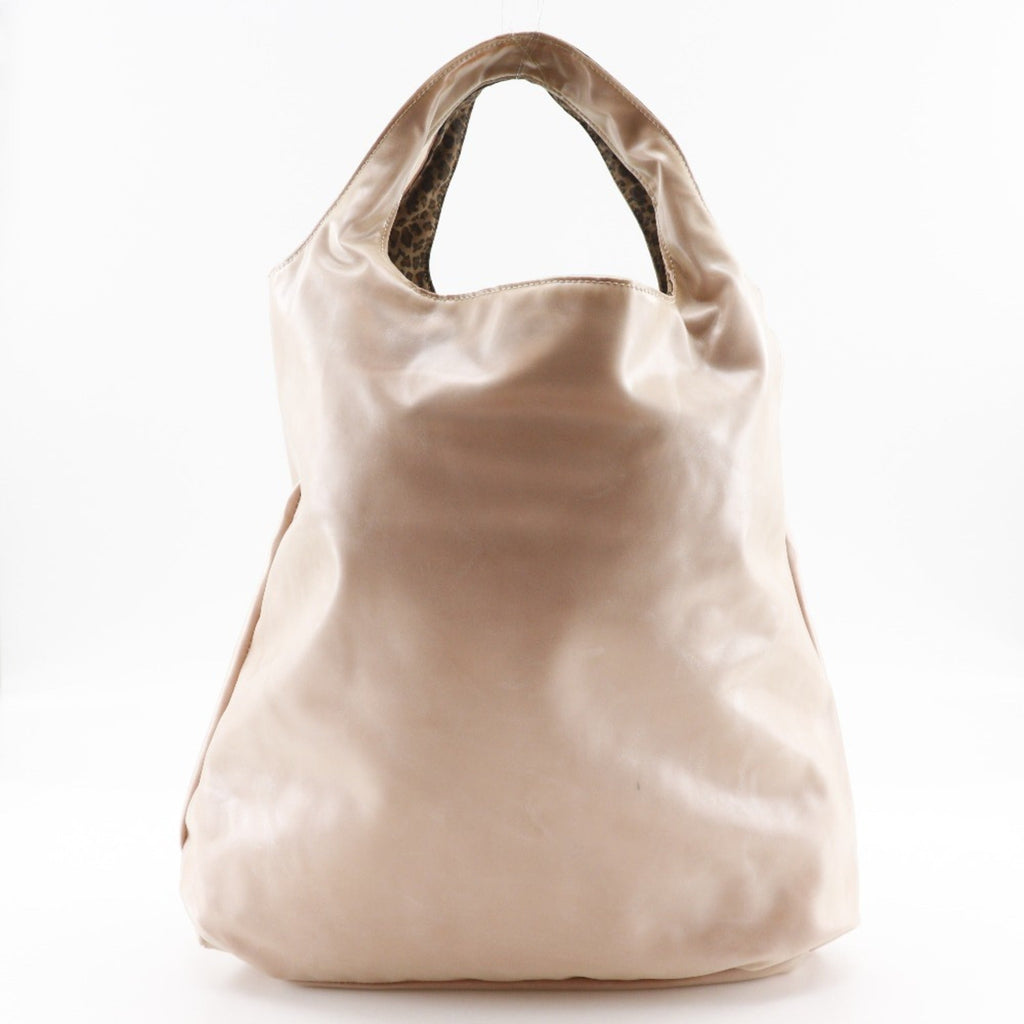 Bottega Veneta Brown Pink Elastane Vinyl Handbag
