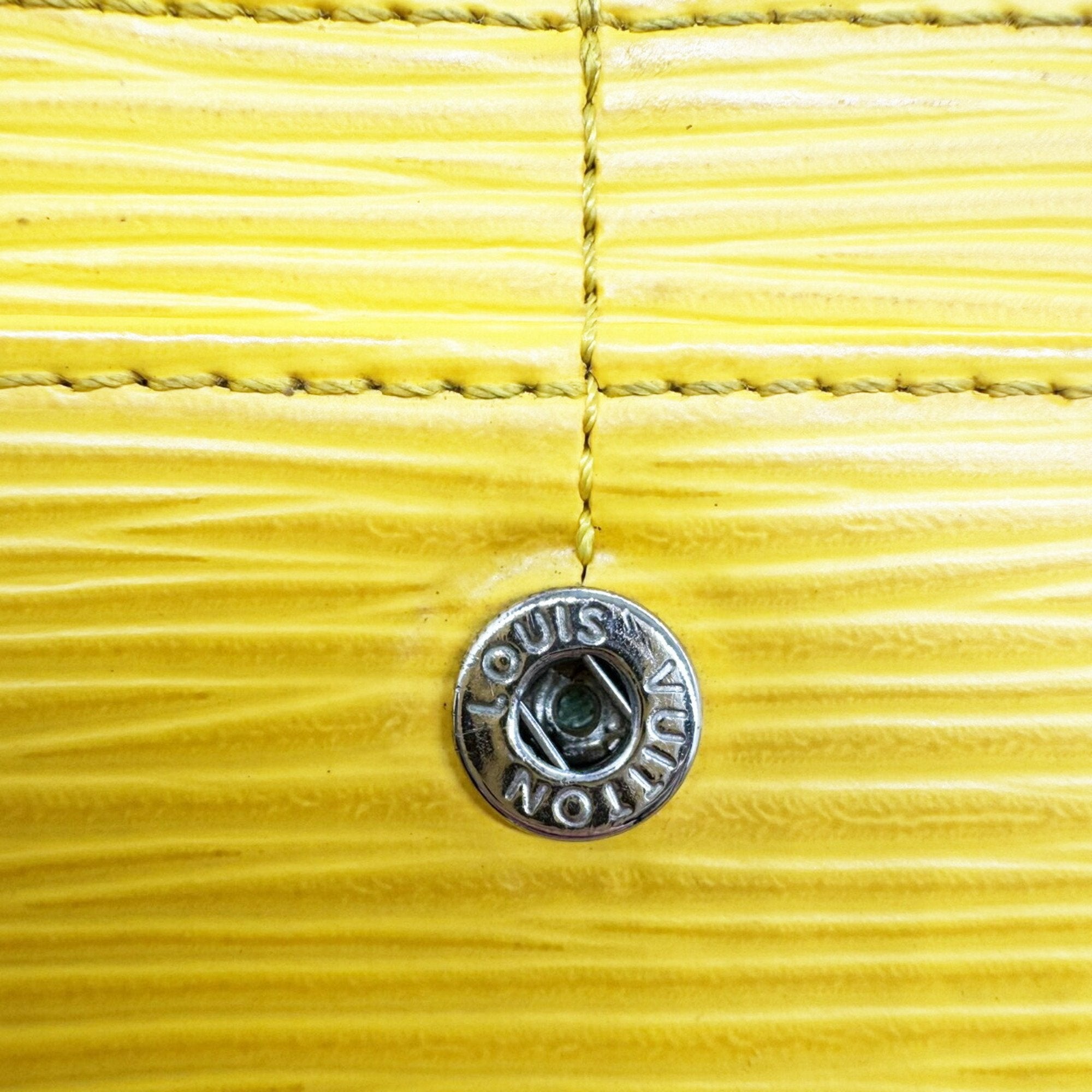 Louis Vuitton Yellow Epi Leather Long Wallet