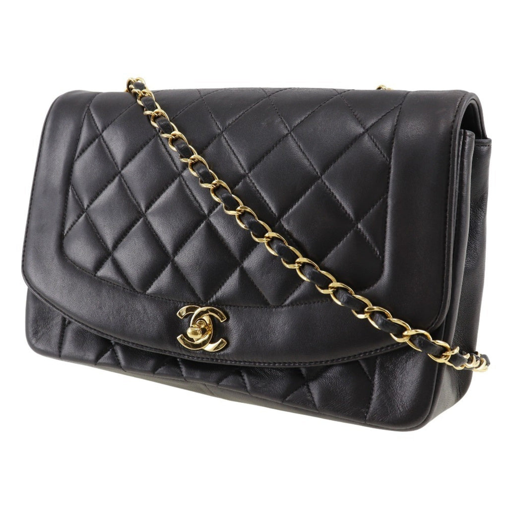 Chanel Black Leather Shoulder Bag