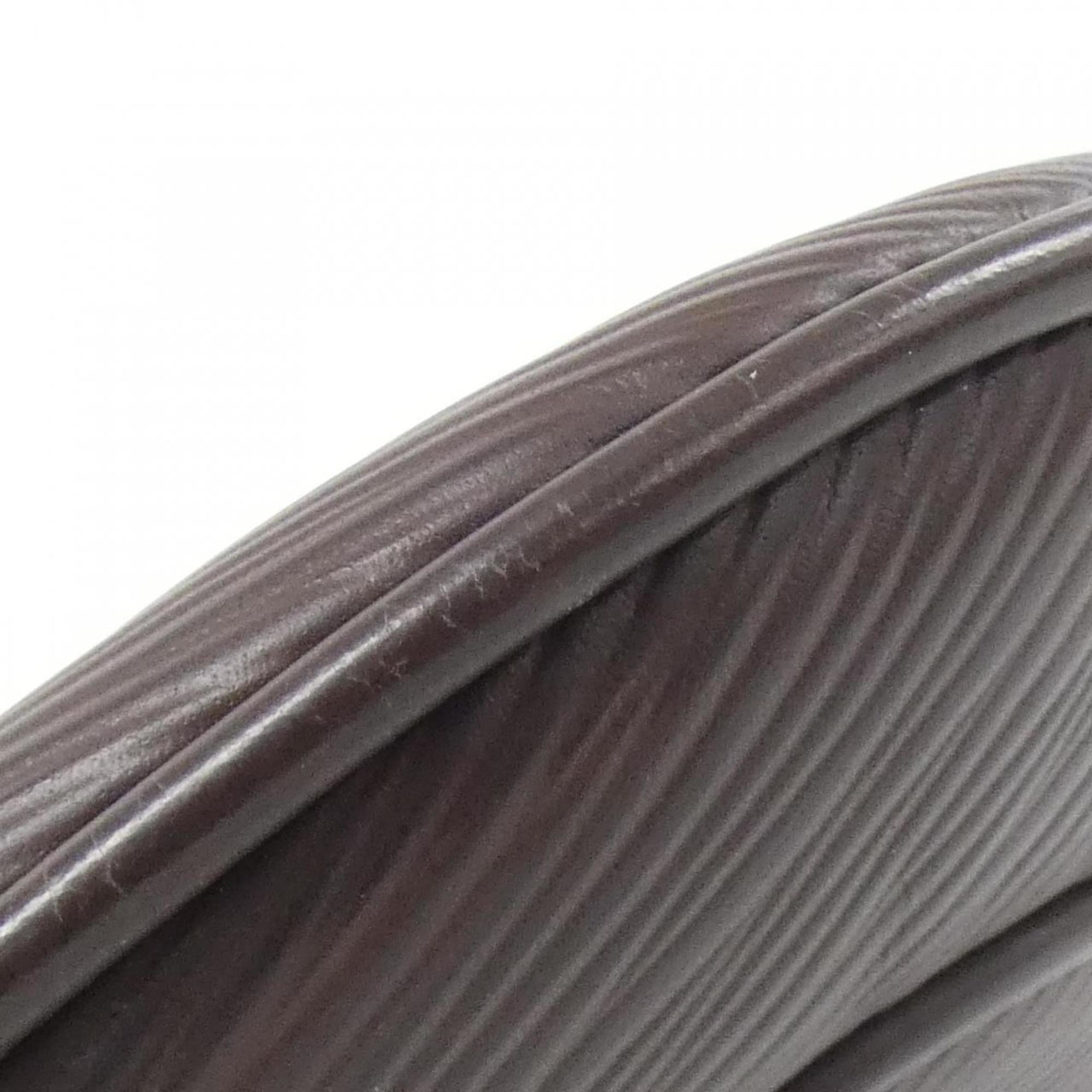 Louis Vuitton Mocha Leather Shoulder Bag