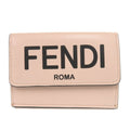 Fendi Pink Leather Wallet (Tri-Fold)