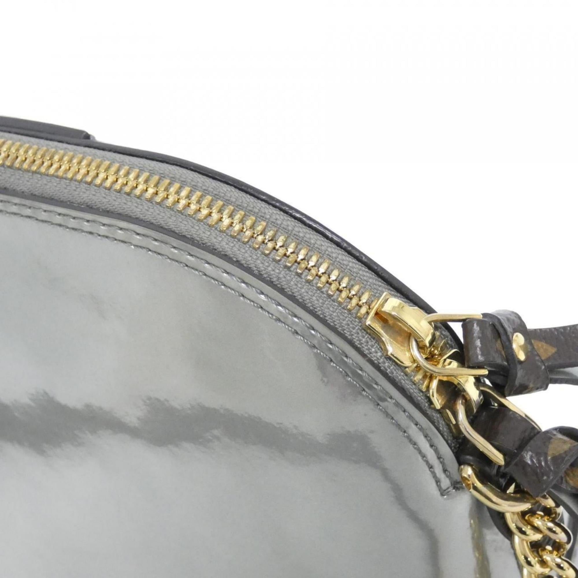 Louis Vuitton Monogram Vernis Gris Leather Shoulder Bag