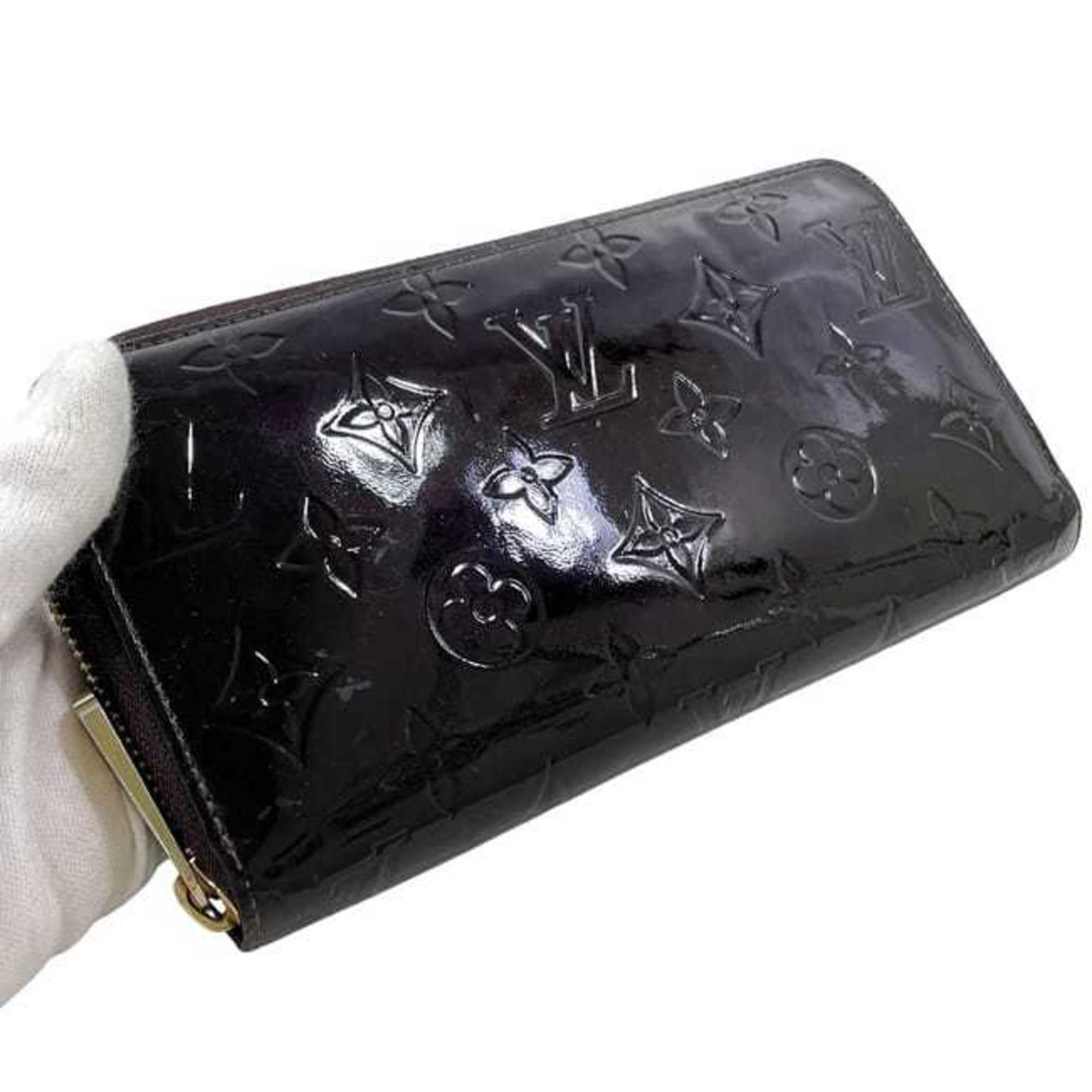Louis Vuitton Amarante Wine Monogram Vernis Long Wallet