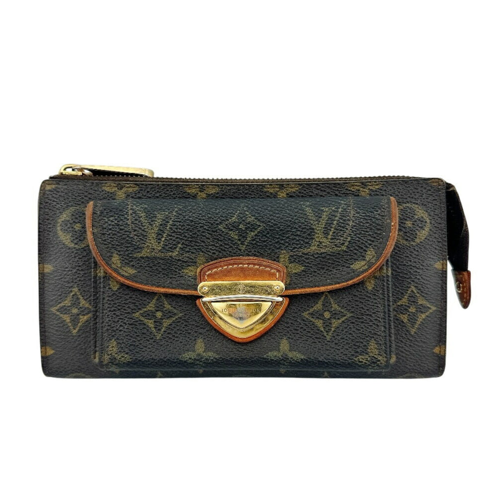 Louis Vuitton Brown Leather Coin Purse/Coin Case