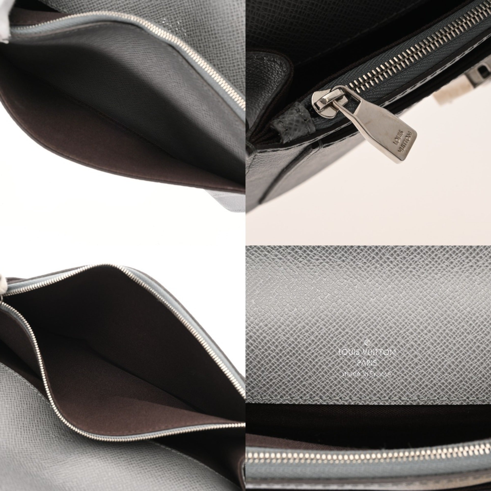 Louis Vuitton Glacier Cuir Ombre Leather Clutch Bag