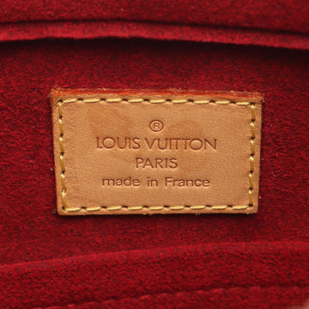 Louis Vuitton Brown Monogram Coated Canvas Pvc Leather Shoulder Bag