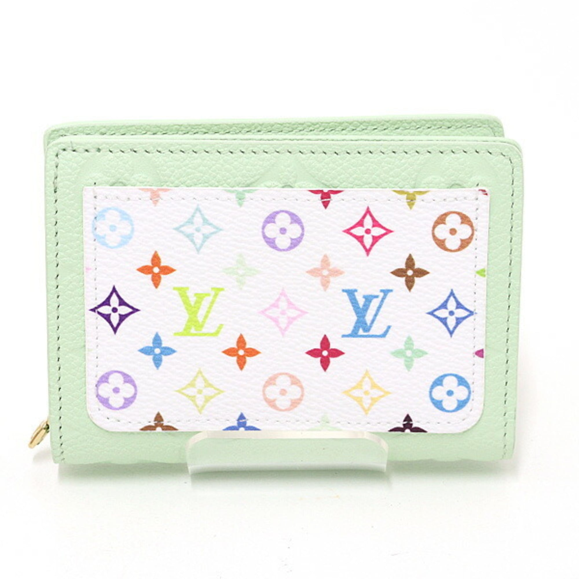 Louis Vuitton Green Multi-Color Monogram Empreinte Wallet