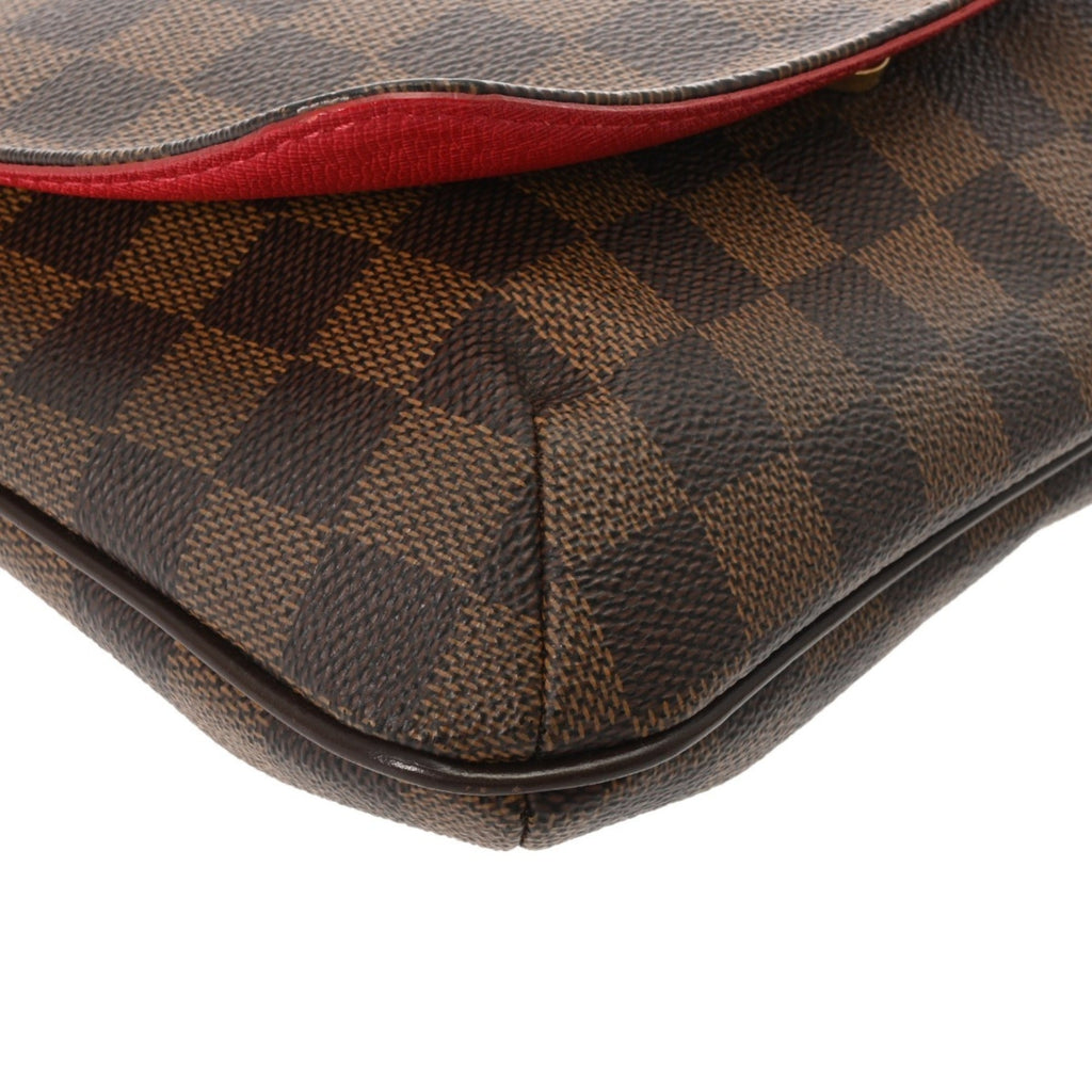 Louis Vuitton Damier Brown Damier Canvas Damier Canvas Shoulder Bag