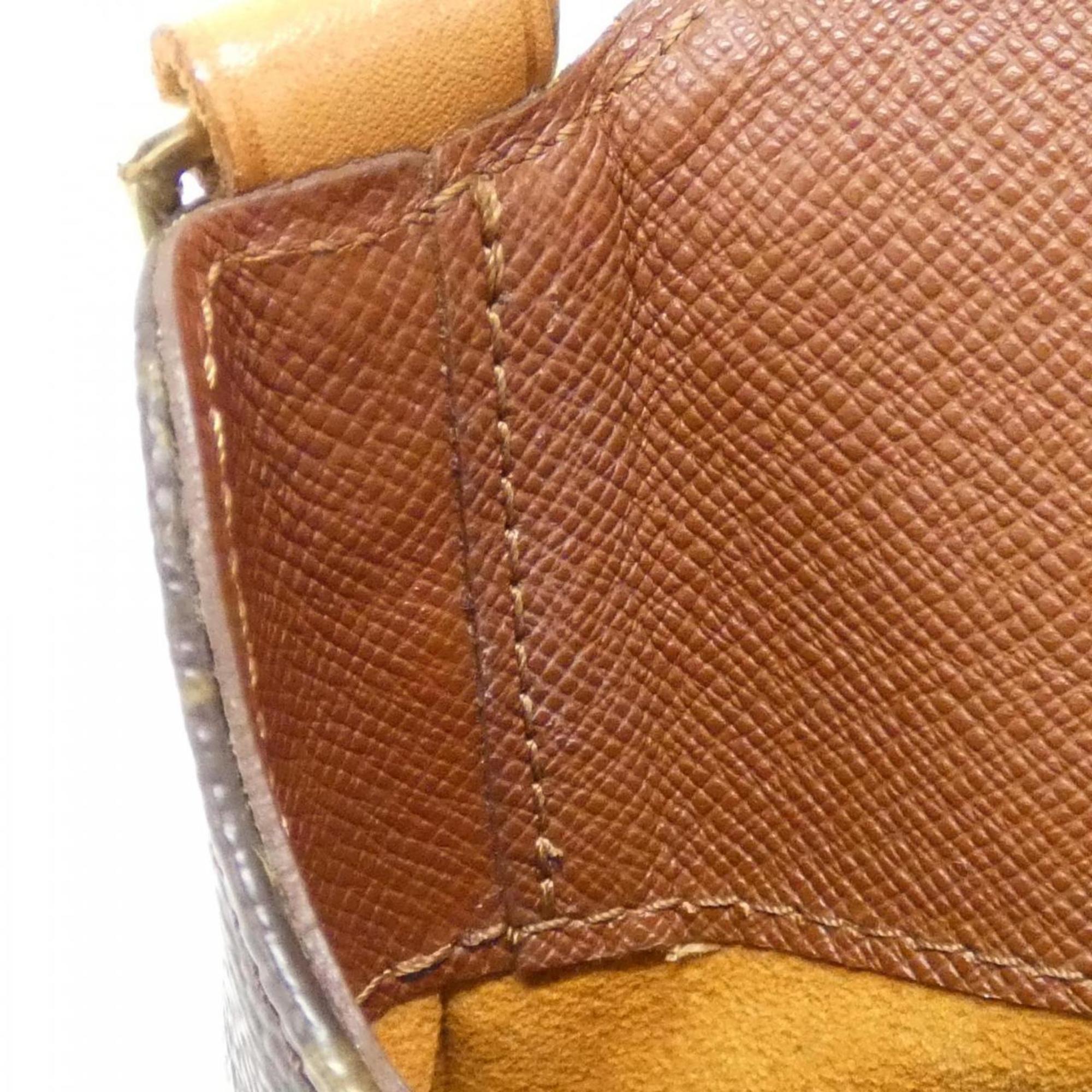 Louis Vuitton Marron Coated Canvas Shoulder Bag