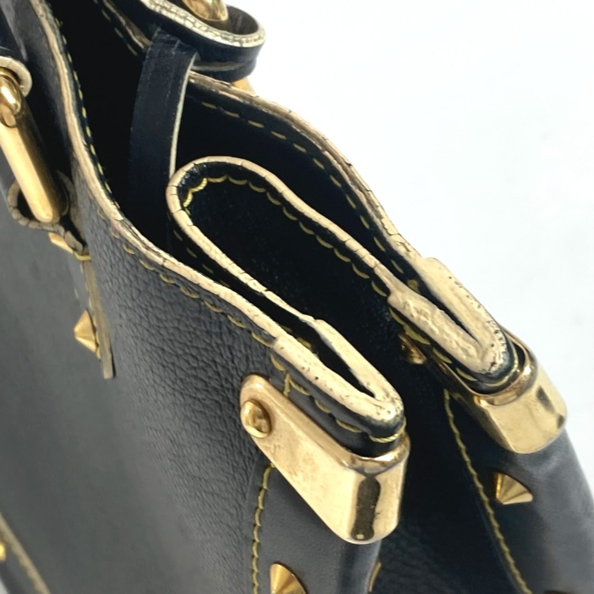 Louis Vuitton Suhali Black Suhali Leather Shoulder Bag Tote Bag