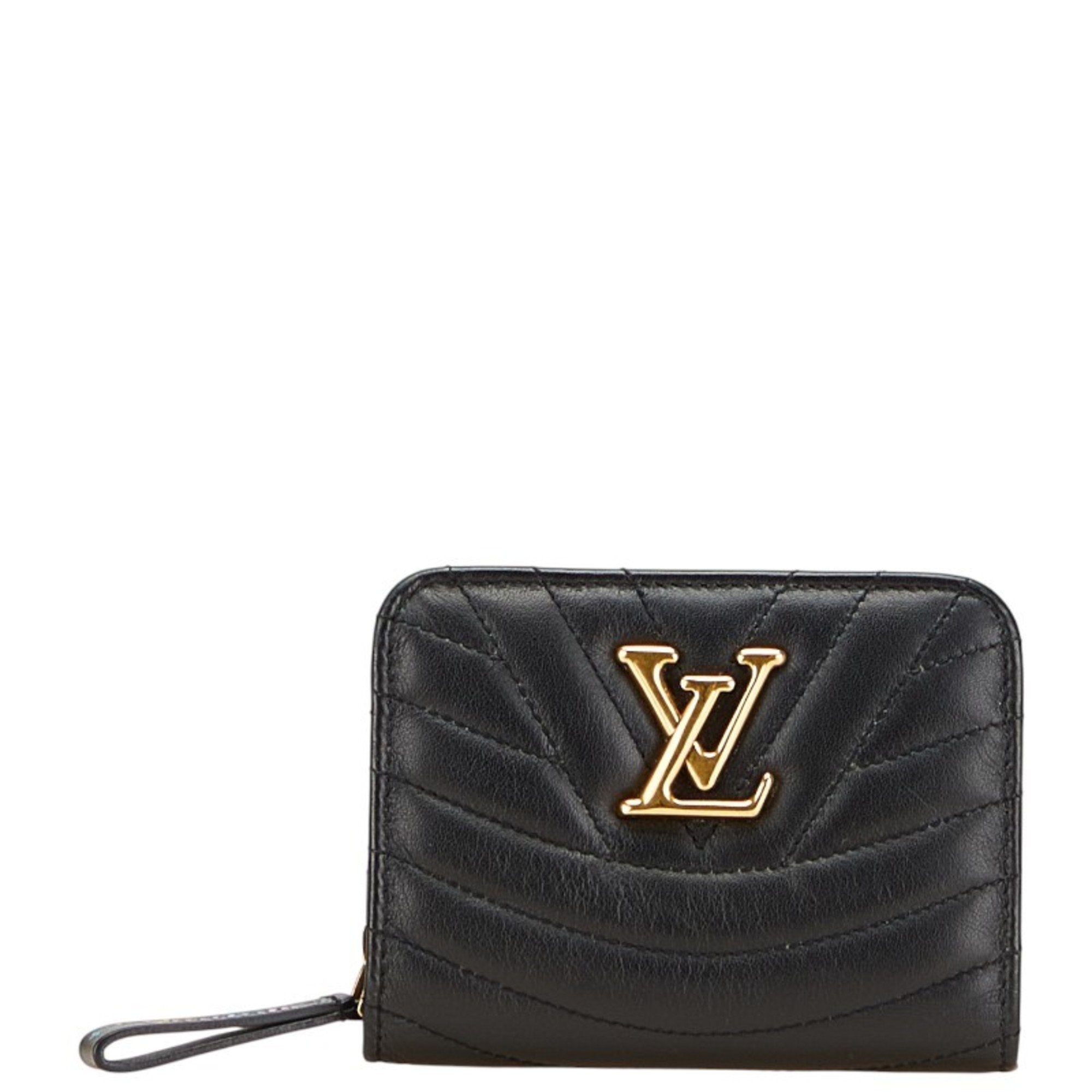 Louis Vuitton Black Leather Wallet