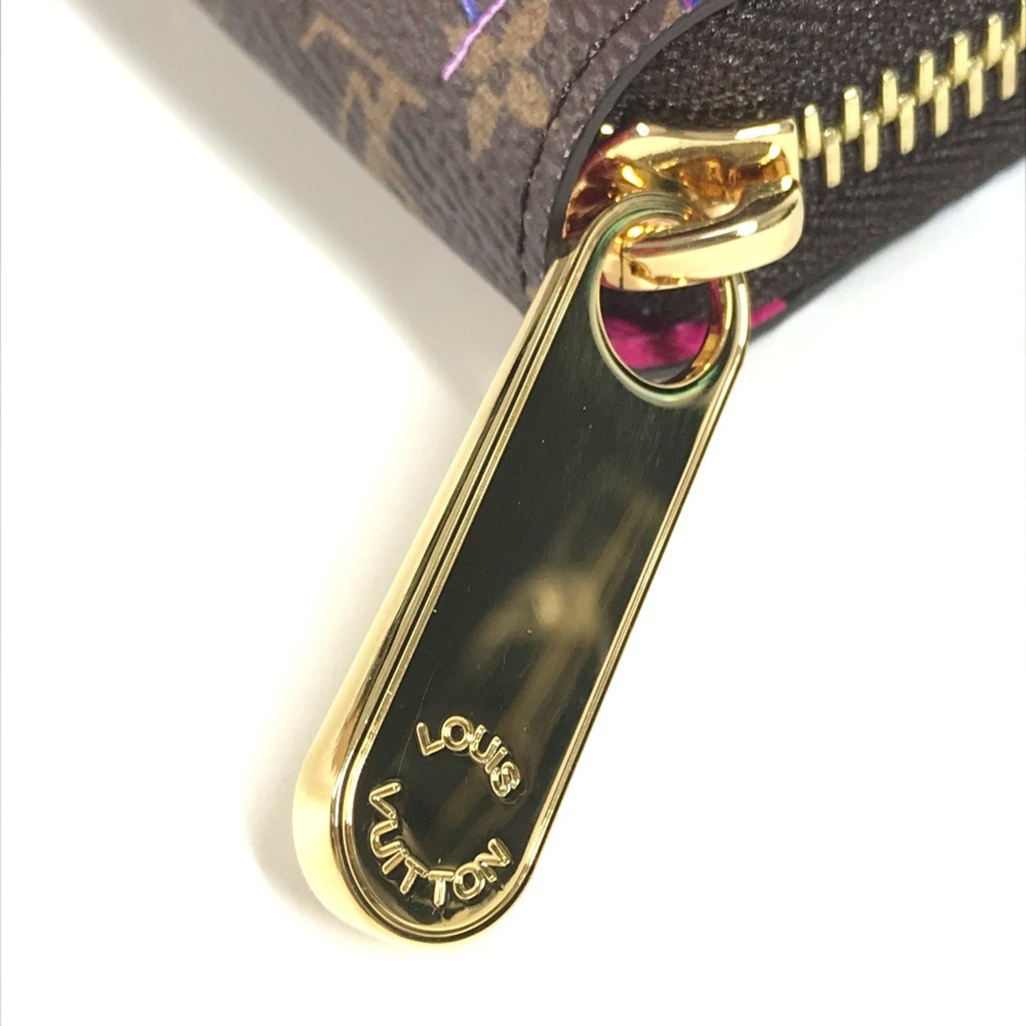 Louis Vuitton Brown Monogram Multi-Color Monogram Long Wallet