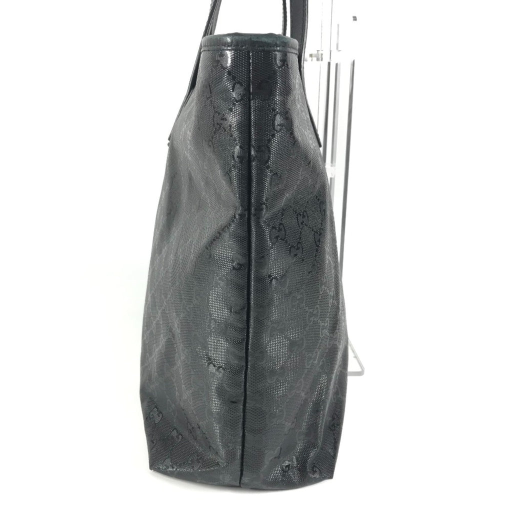 Gucci Gg Imprimé Black Gg Imprimé Shoulder Bag Tote Bag (Pre-Owned)