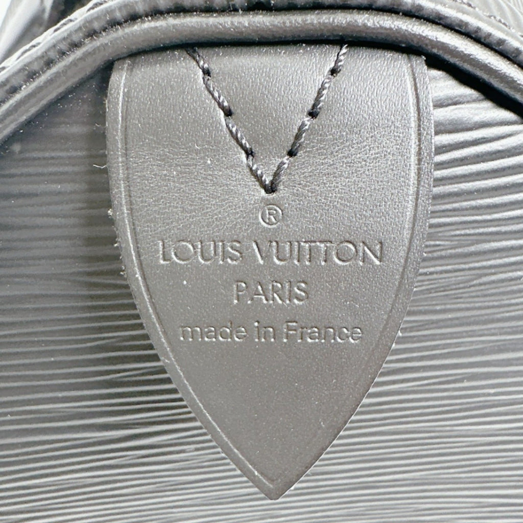 Louis Vuitton Black Epi Leather Handbag