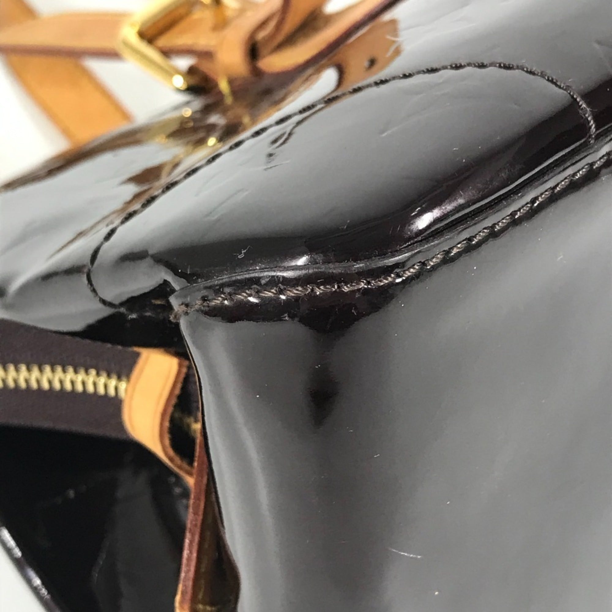 Louis Vuitton Amarante Monogram Purple Monogram Vernis Shoulder Bag