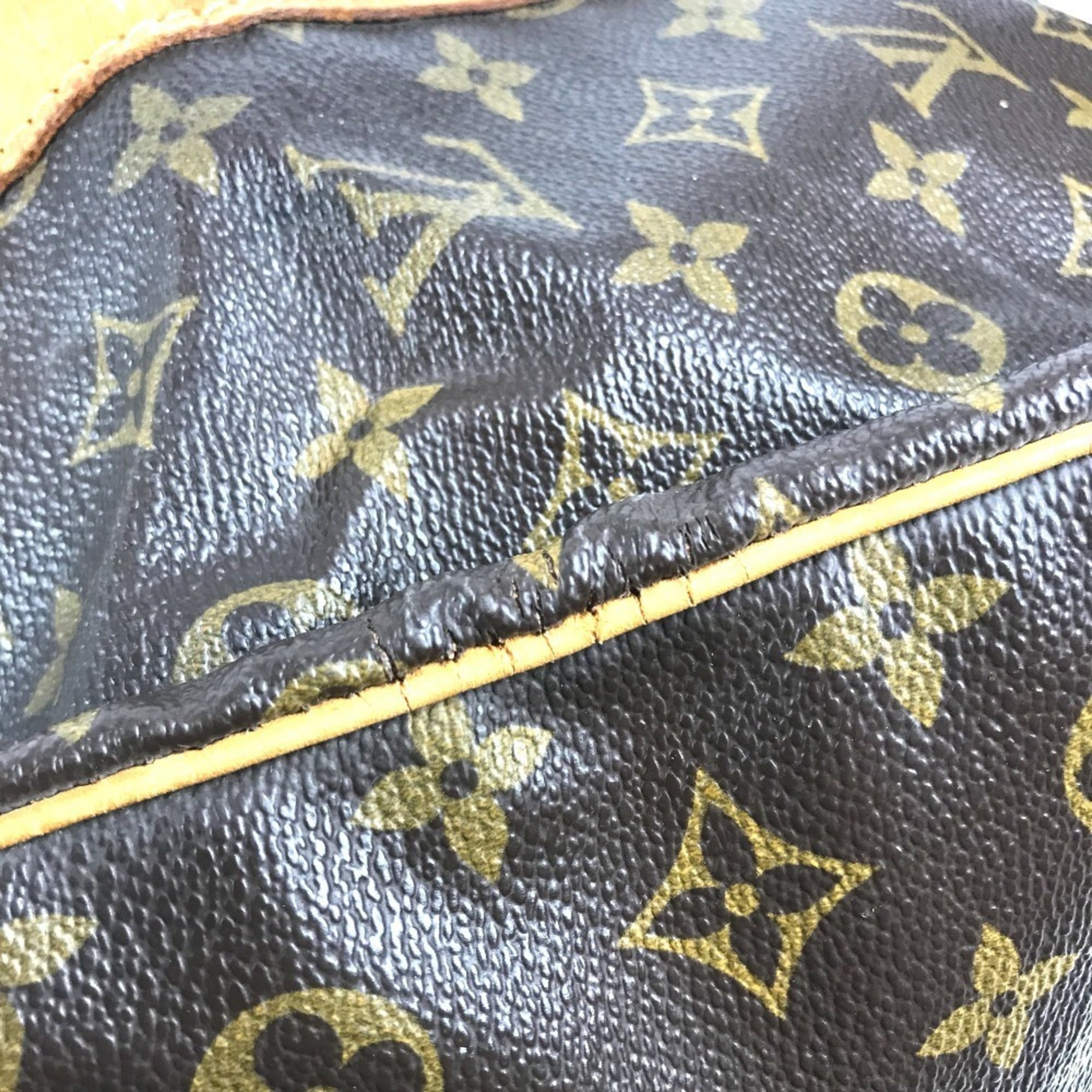 Louis Vuitton Brown Monogram Boston Bag