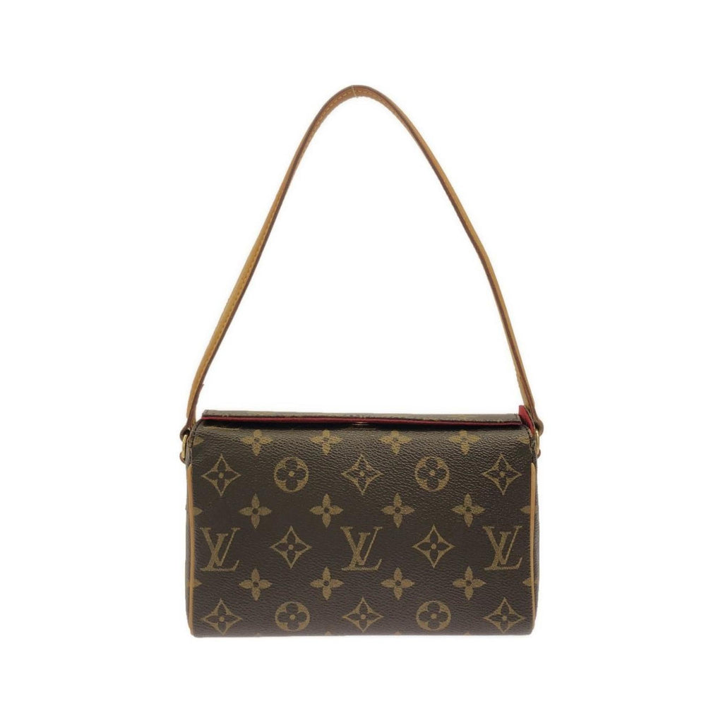 Louis Vuitton Brown Coated Canvas Handbag