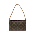 Louis Vuitton Brown Coated Canvas Handbag