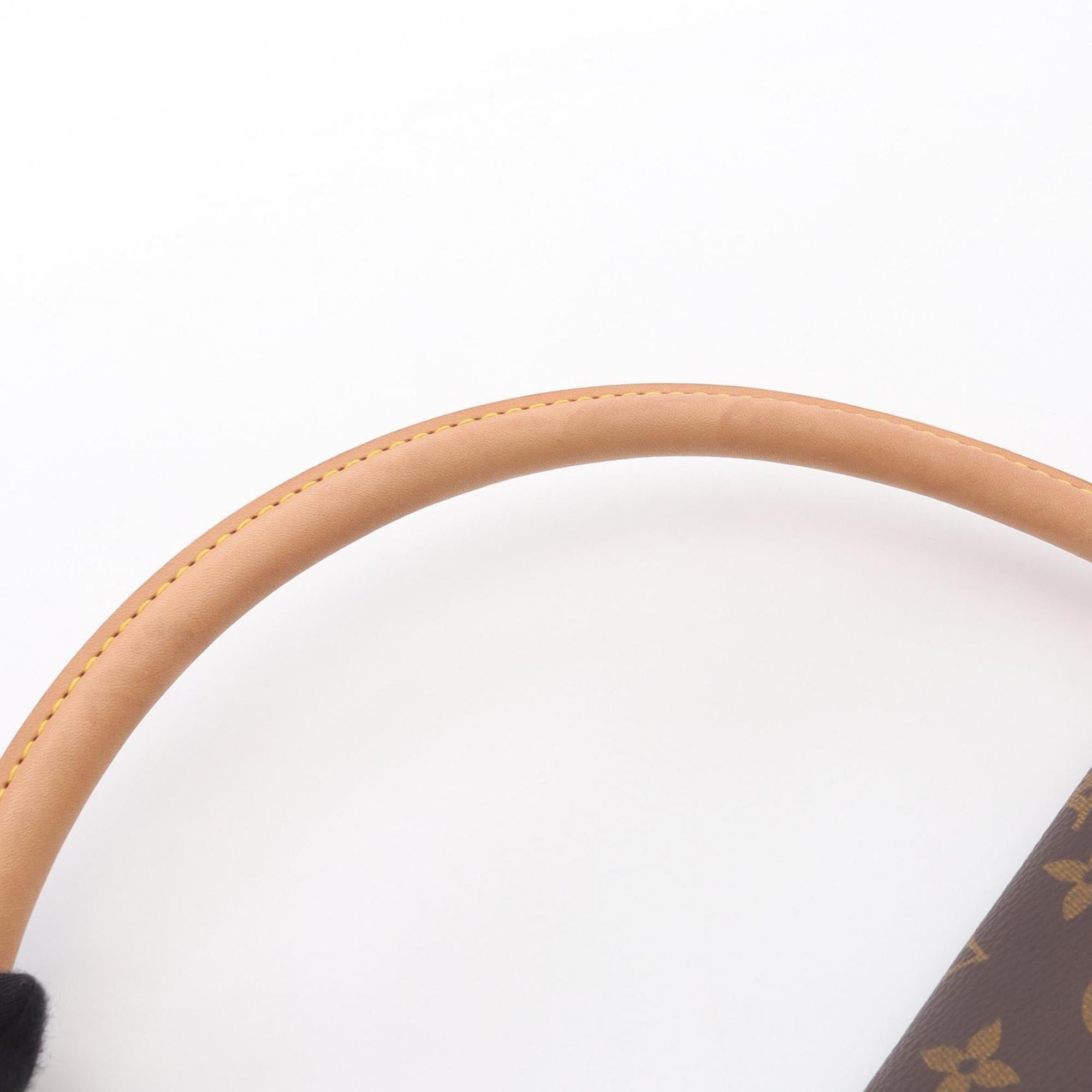 Louis Vuitton Brown Monogram Coated Canvas Handbag