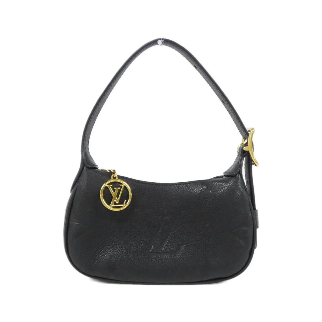 Louis Vuitton Black Leather Shoulder Bag