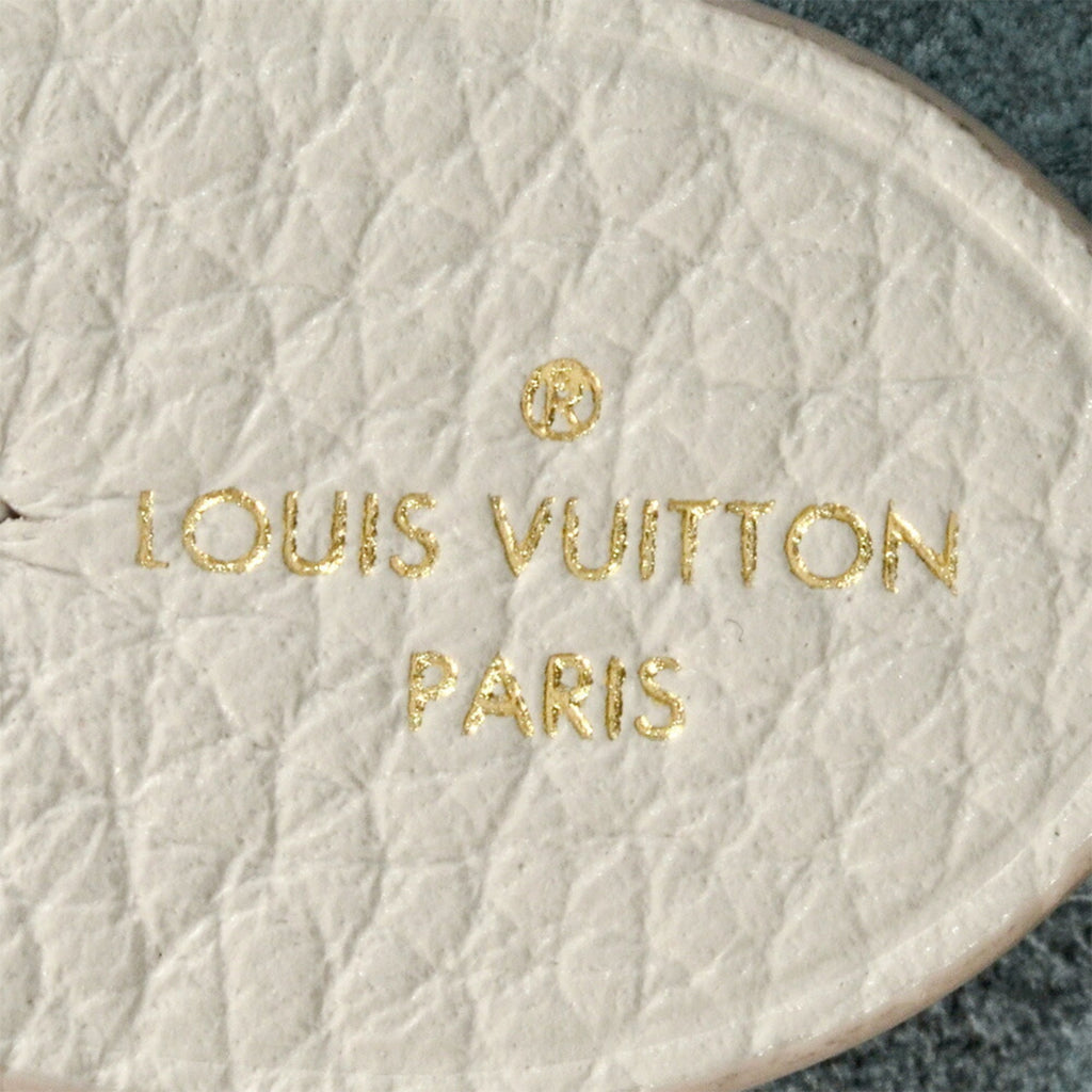 Louis Vuitton Beige Ivory Monogram Mahina Leather Handbag