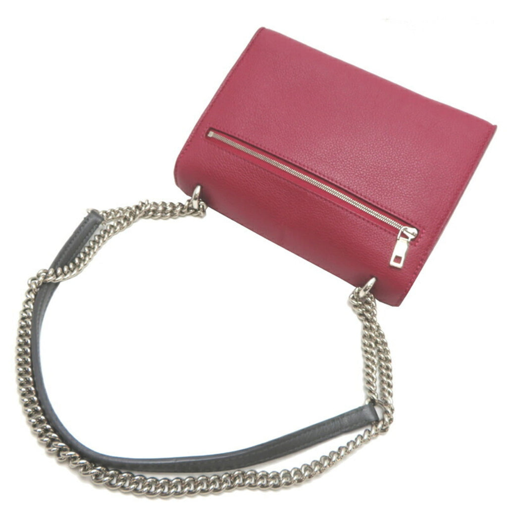 Louis Vuitton Bordeaux Ivory Leather Shoulder Bag