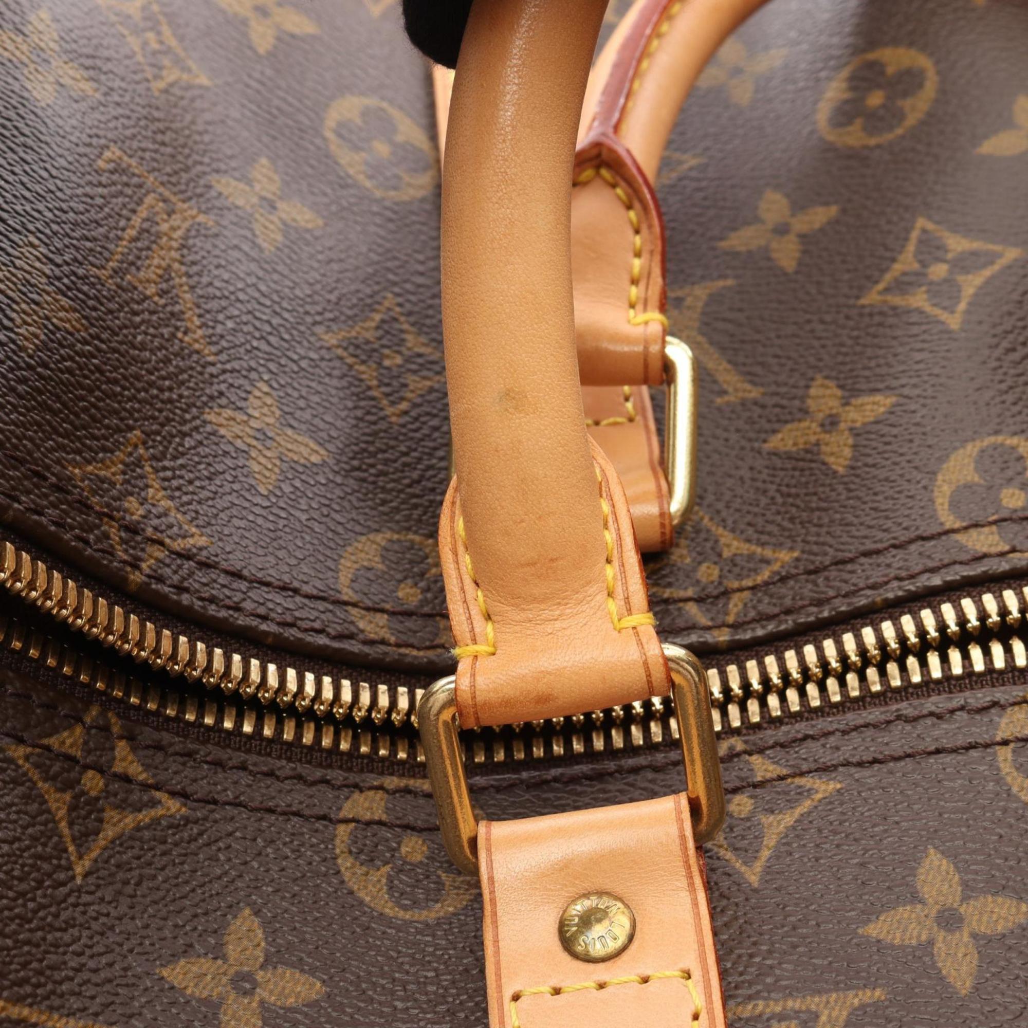 Louis Vuitton Brown Monogram Pvc Leather Boston Bag