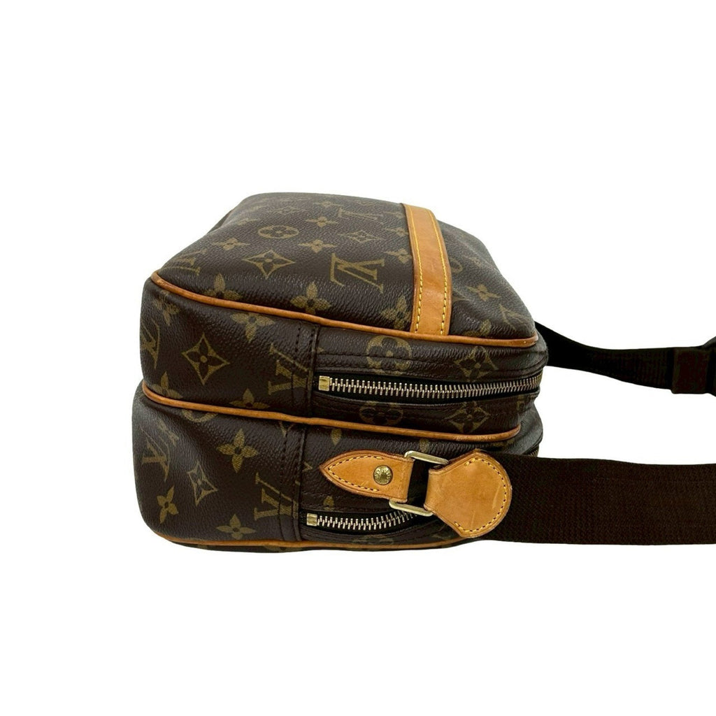 Louis Vuitton Brown Leather Pvc Pochette Shoulder Bag