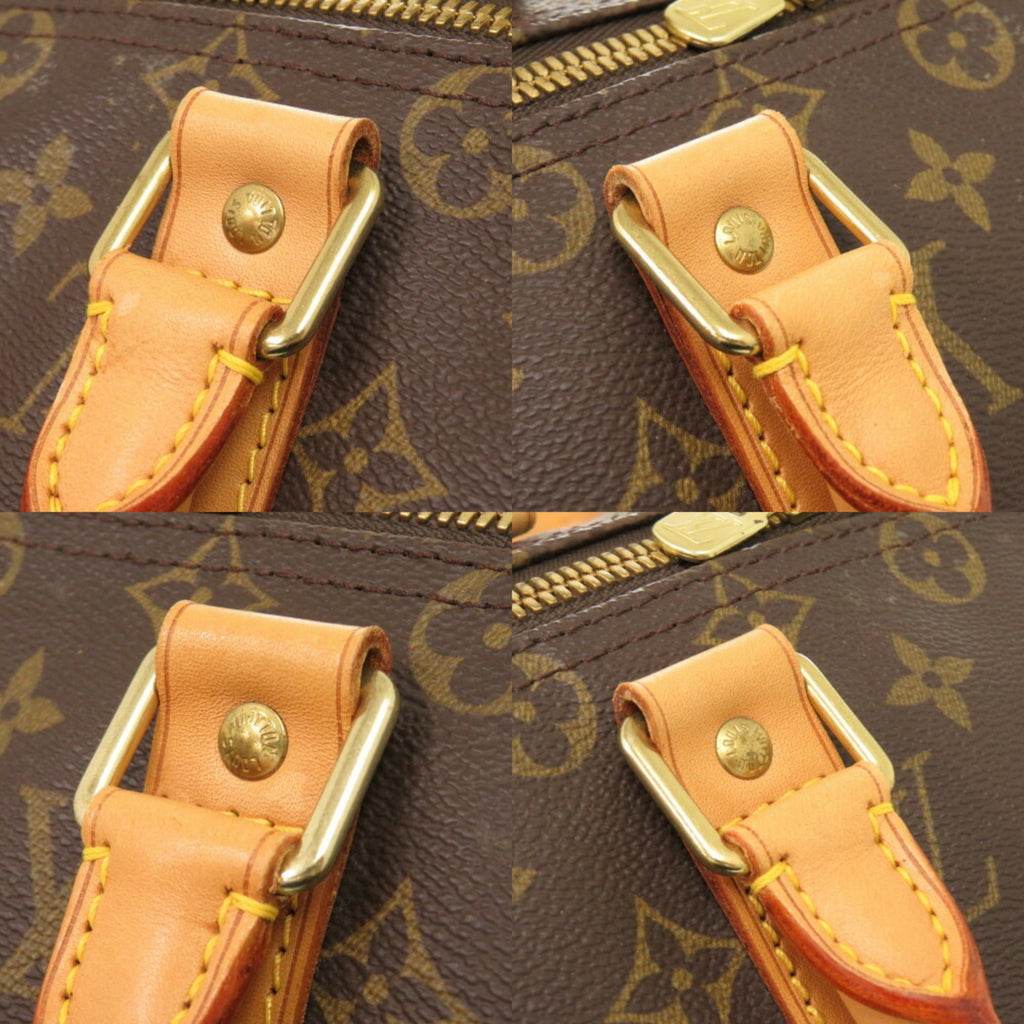 Louis Vuitton Brown Monogram Monogram Boston Bag