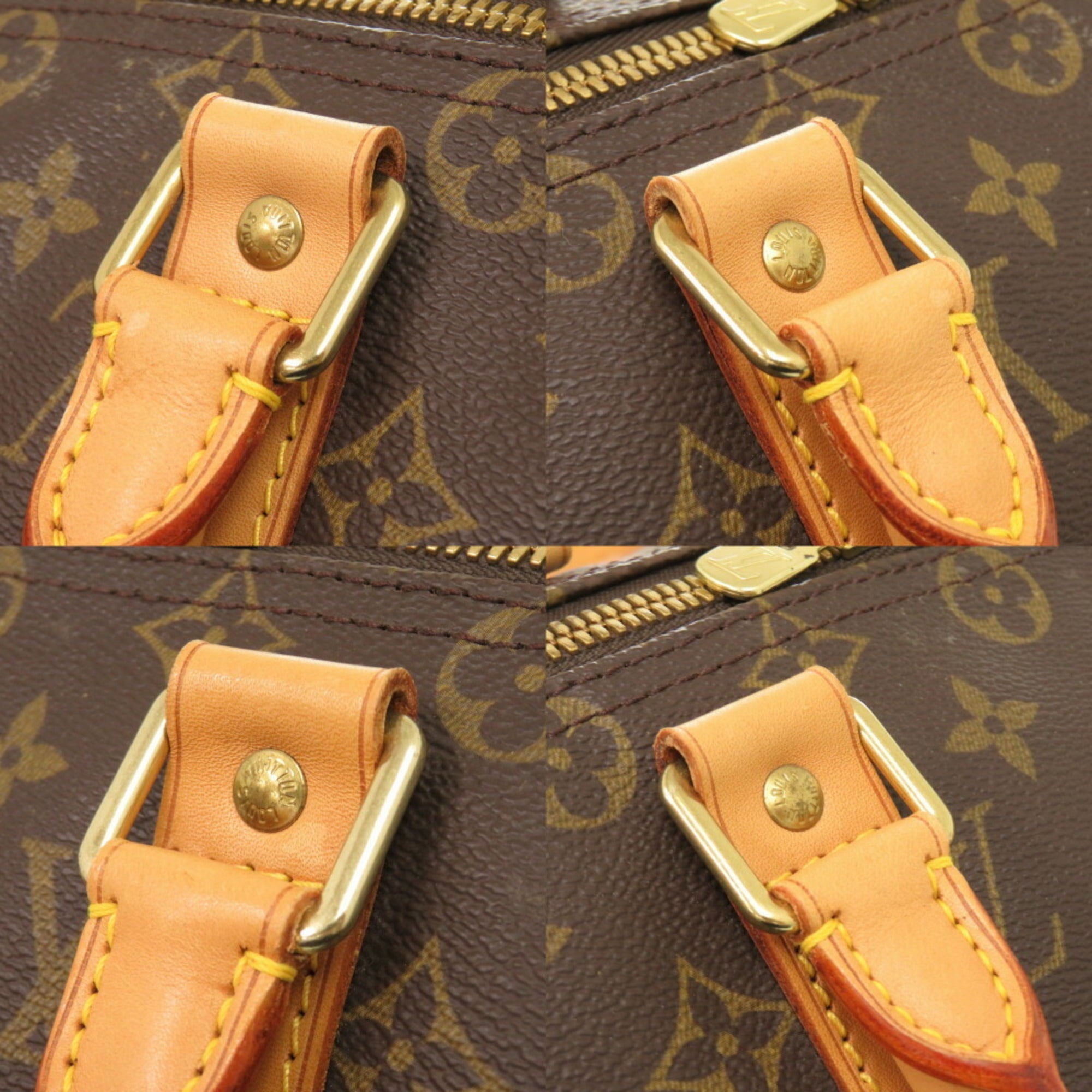 Louis Vuitton Brown Monogram Monogram Boston Bag