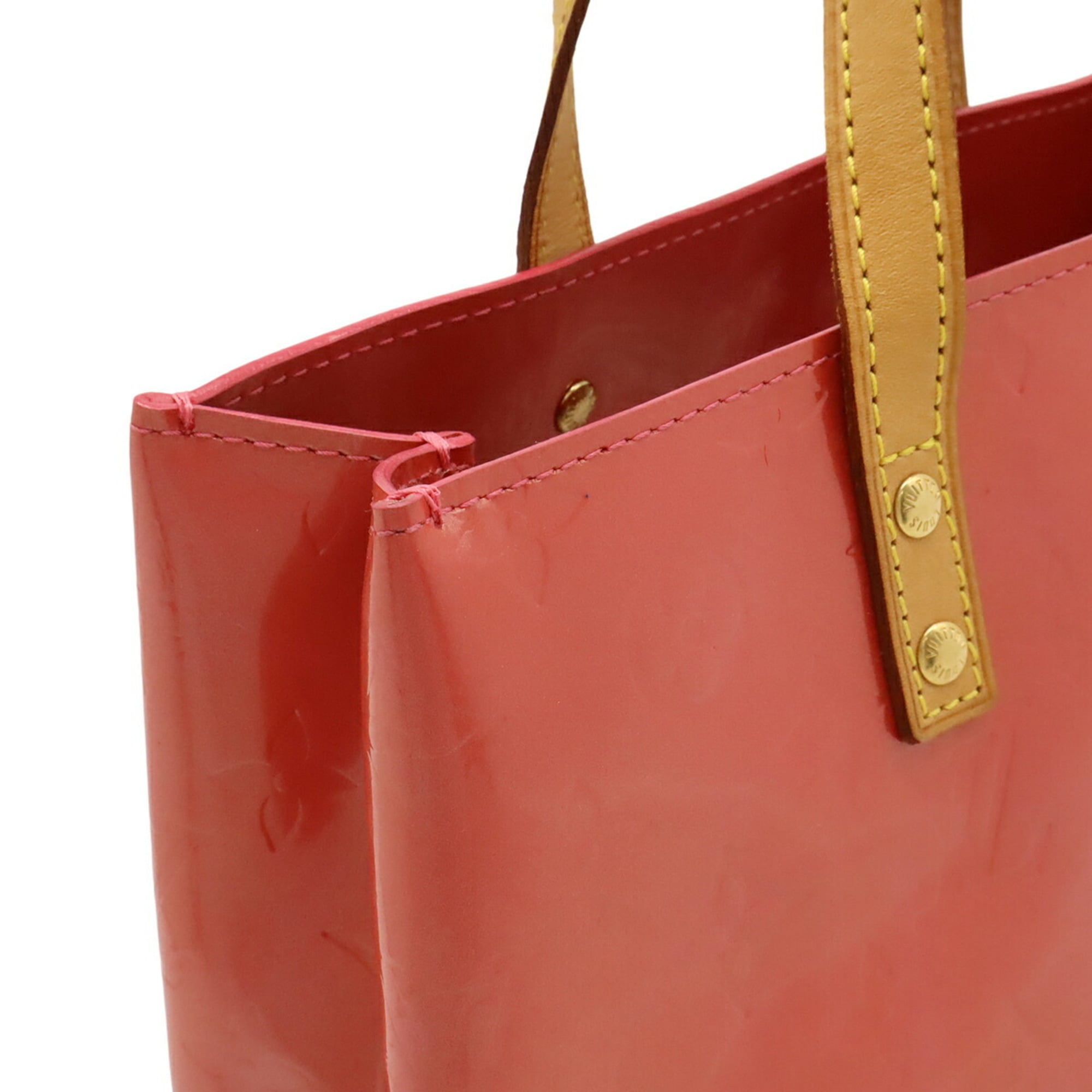 Louis Vuitton Monogram Vernis Framboise Handbag Tote Bag