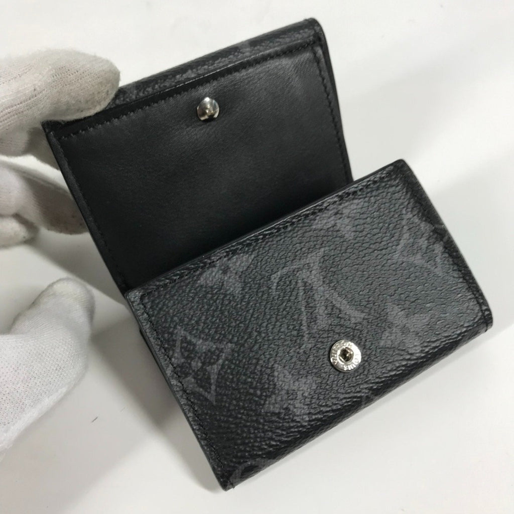 Louis Vuitton Monogram Eclipse Black Monogram Eclipse Wallet (Tri-Fold)