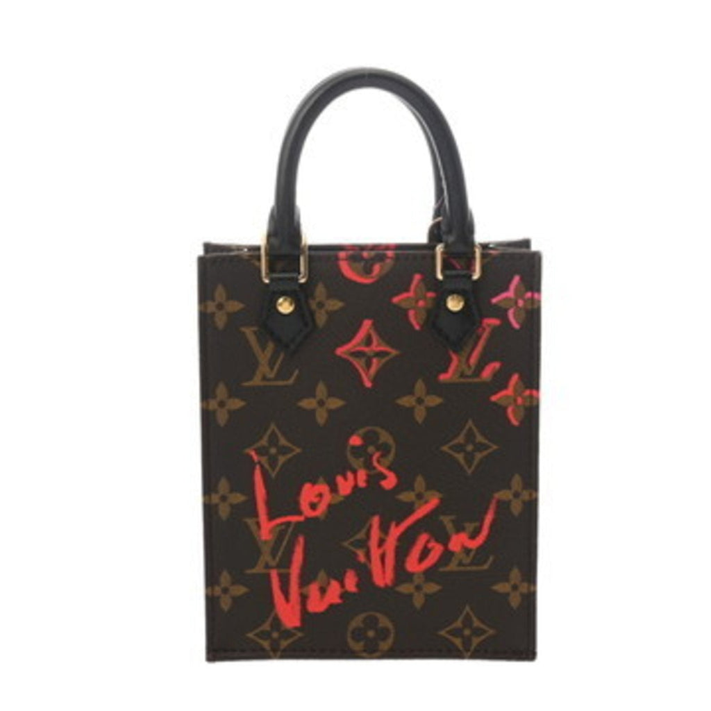 Louis Vuitton Brown Monogram Canvas Handbag