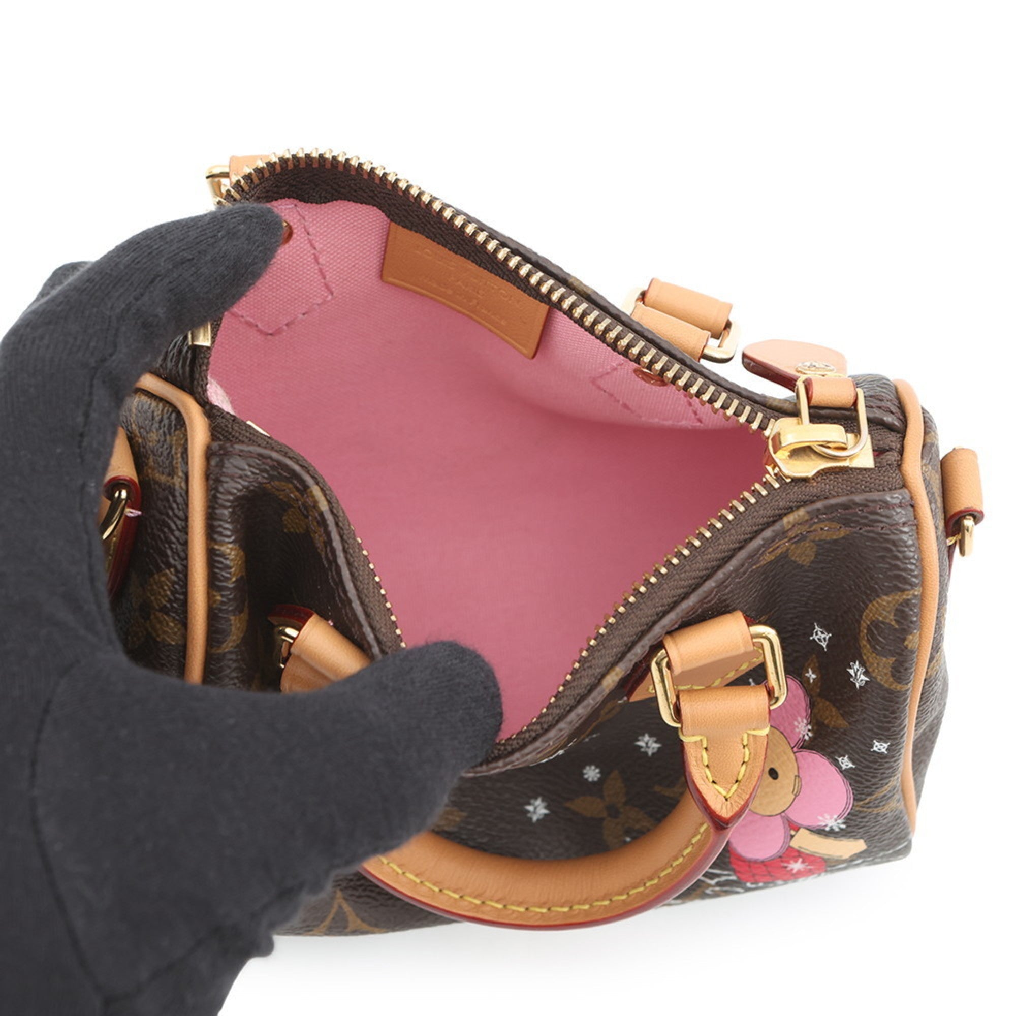 Louis Vuitton Rose Monogram Handbag Shoulder Bag