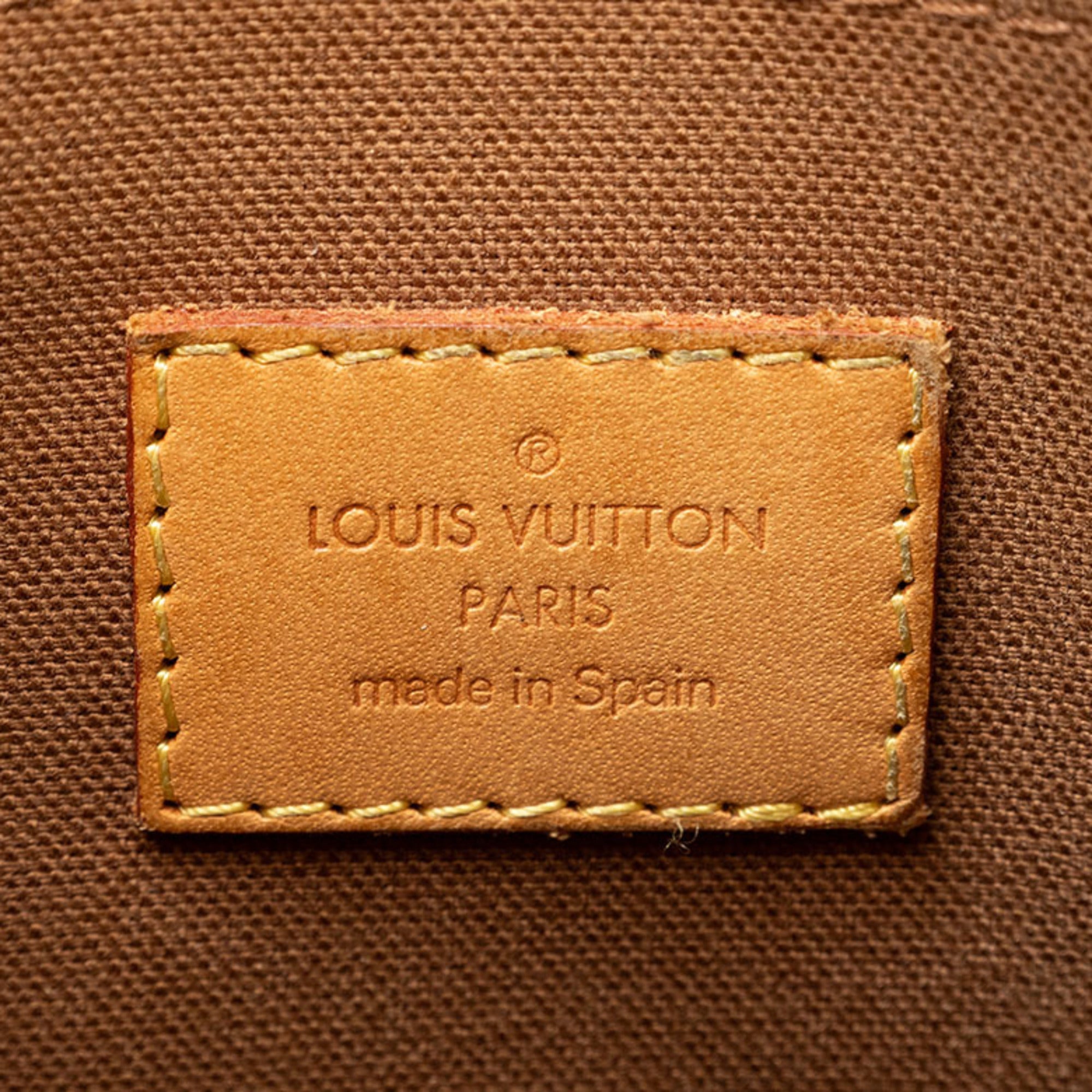 Louis Vuitton Brown Monogram Canvas Shoulder Bag