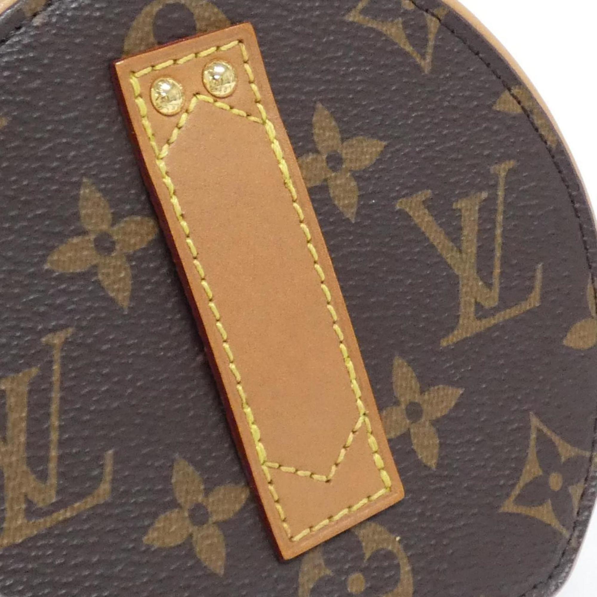 Louis Vuitton Marron Coated Canvas Shoulder Bag