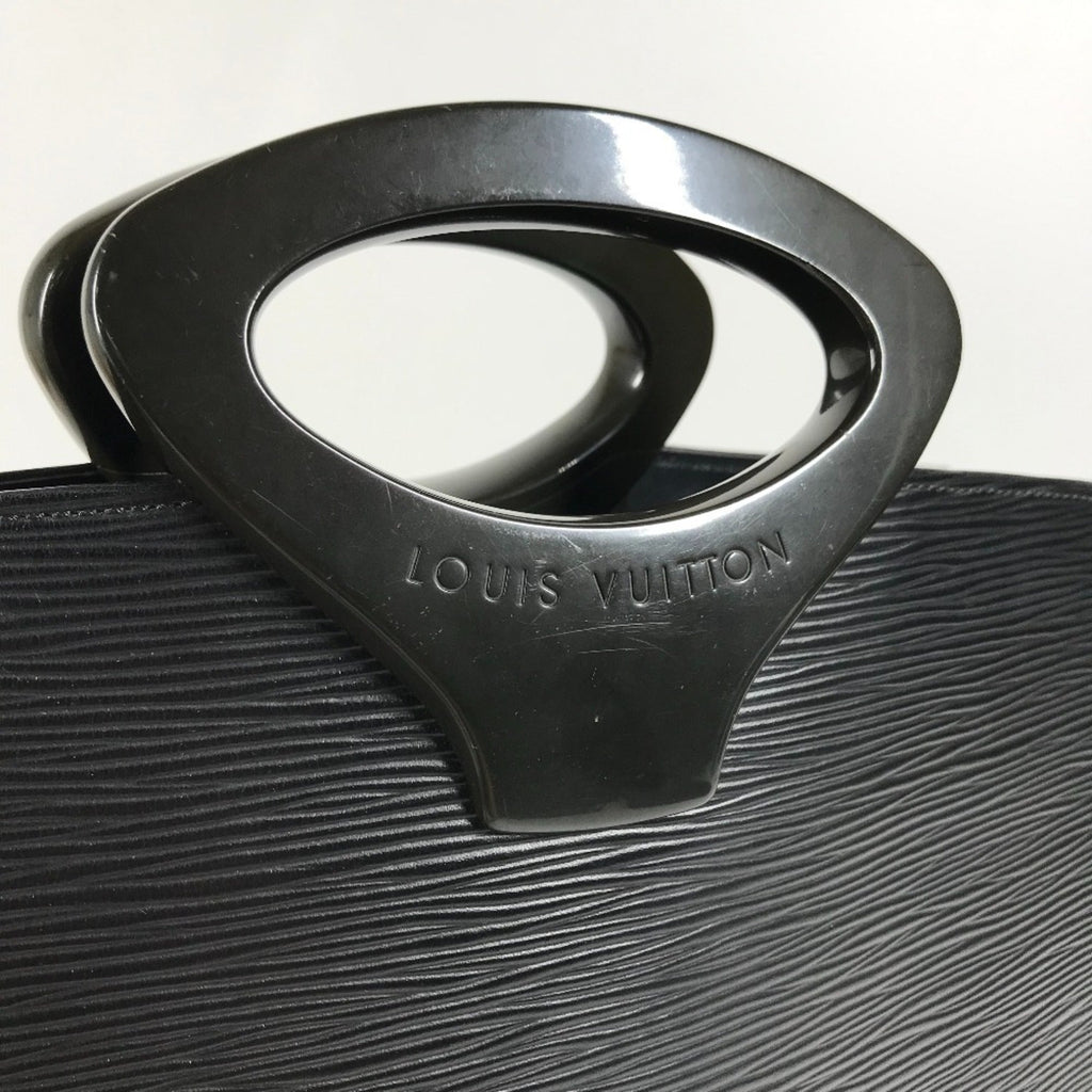 Louis Vuitton Black Galle Noir Epi Leather Handbag Tote Bag