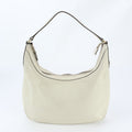 Gucci Beige Leather Handbag Shoulder Bag (Pre-Owned)