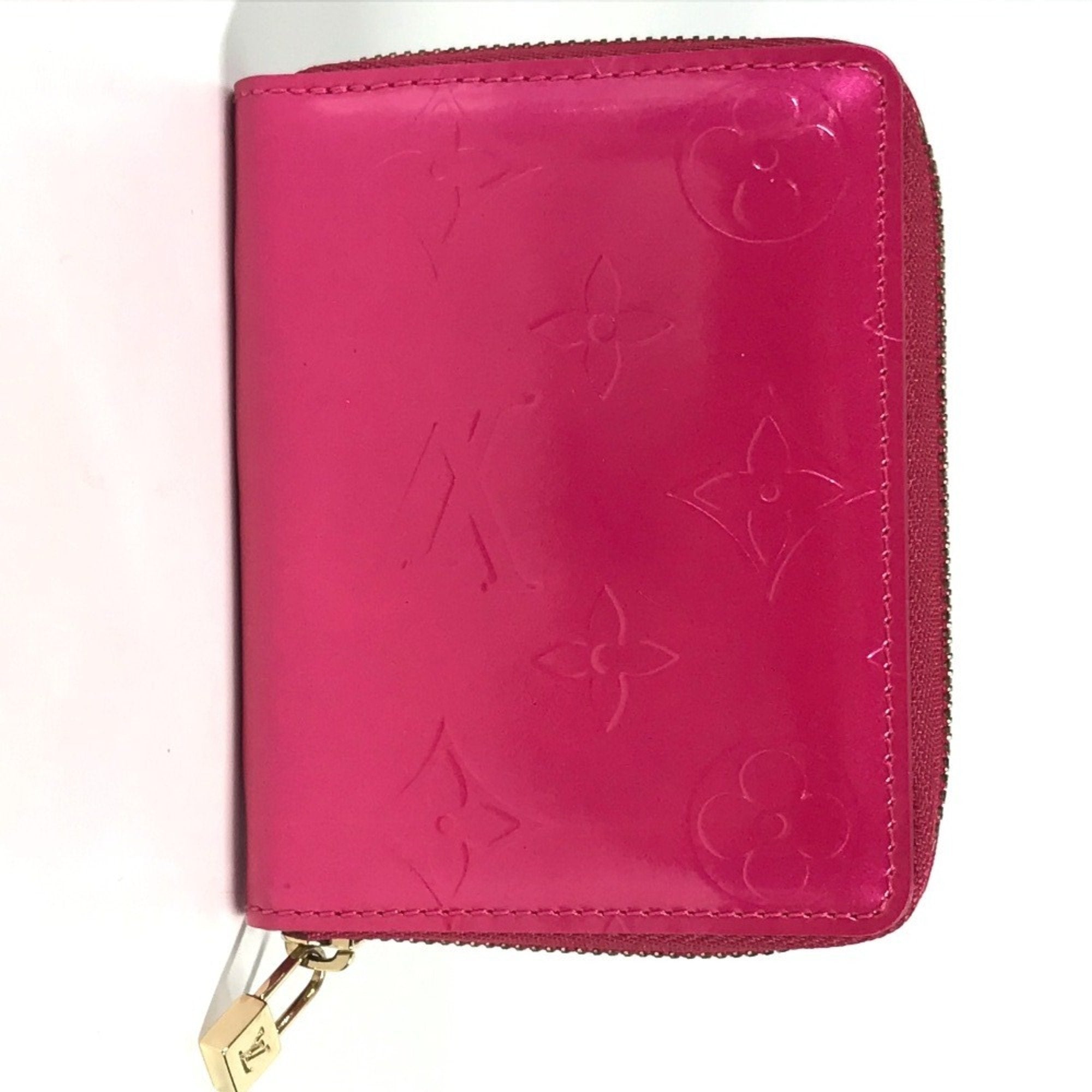 Louis Vuitton Monogram Vernis Fuchsia Pink Pink Monogram Vernis Wallet