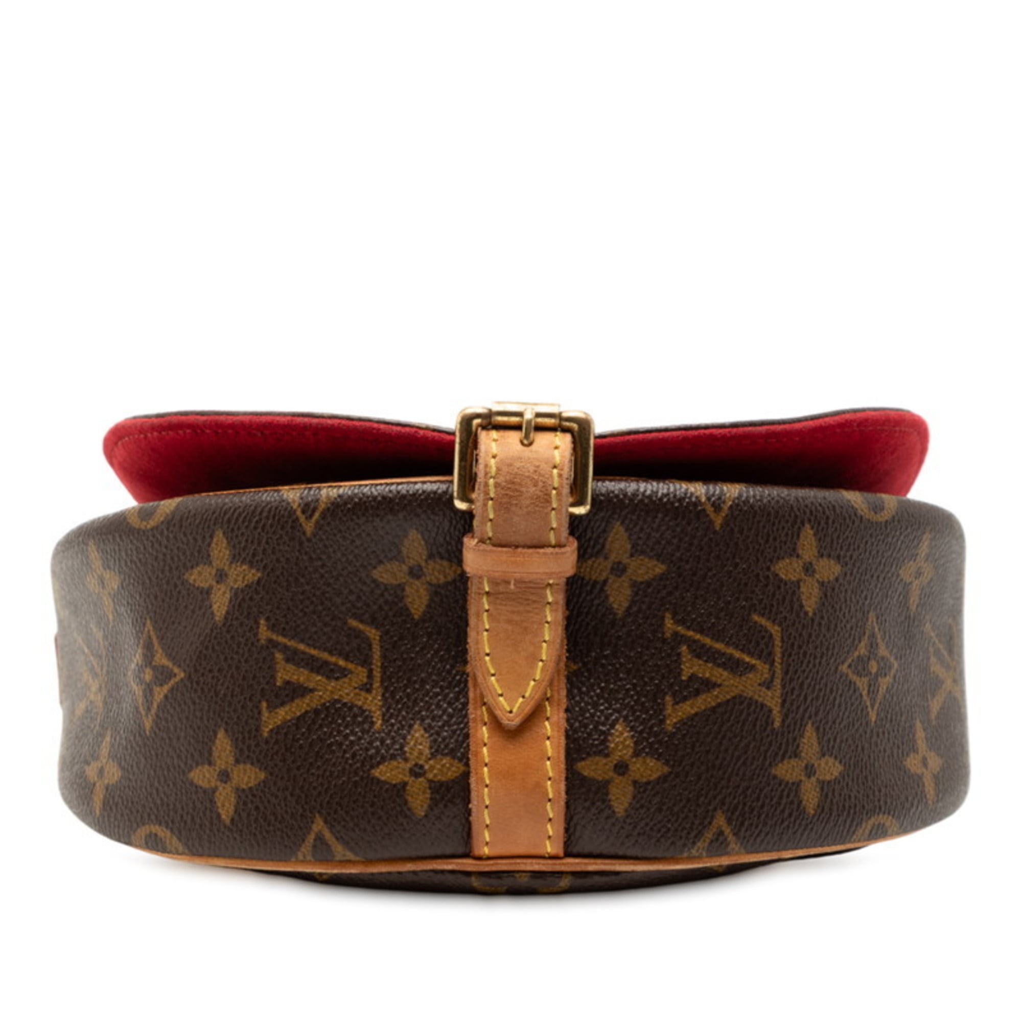 Louis Vuitton Brown Pvc Leather Shoulder Bag