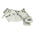 Balenciaga White Leather Pochette Shoulder