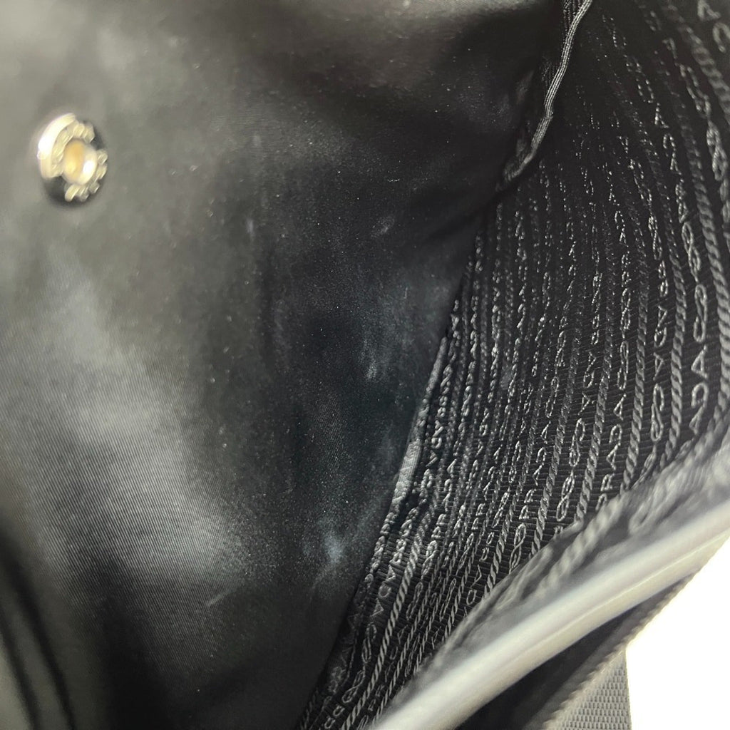 Prada Black Nero Nylon Shoulder Bag