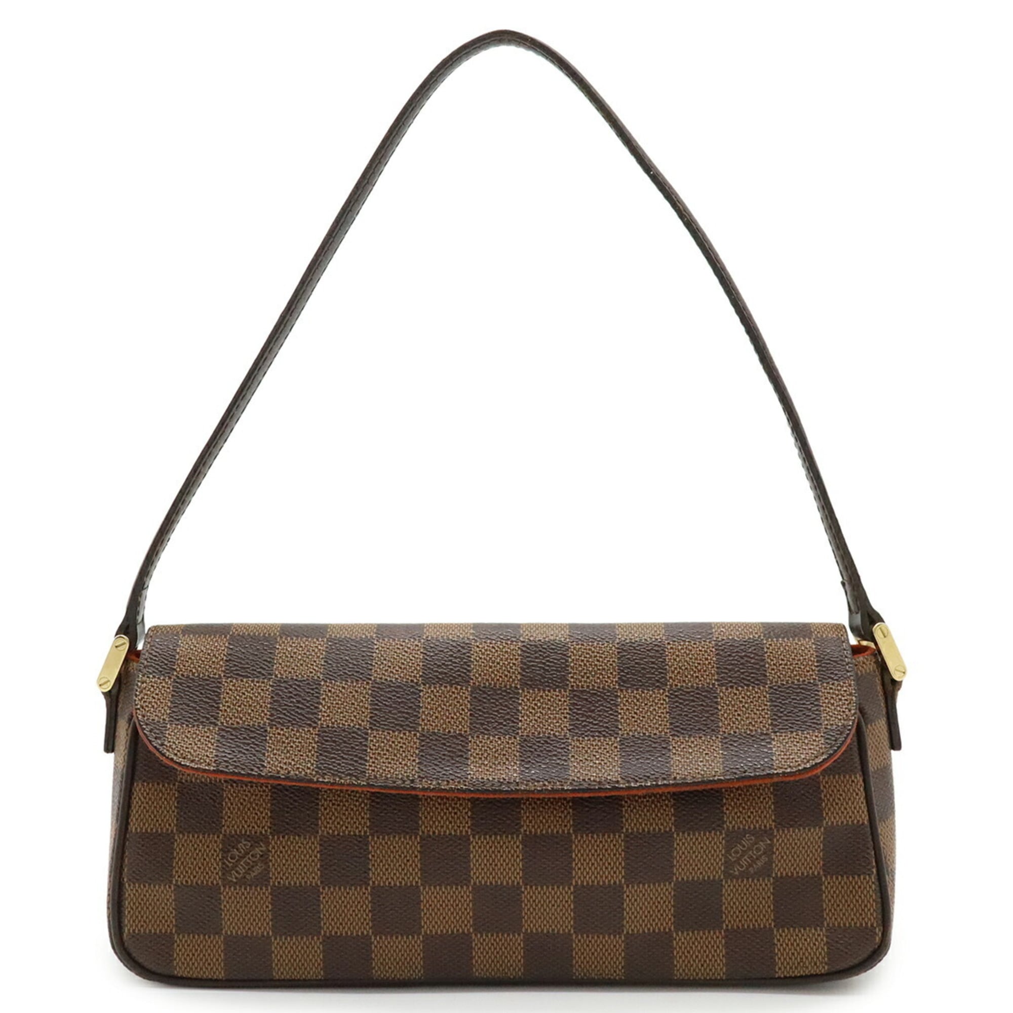 Louis Vuitton Brown Pvc Shoulder Bag