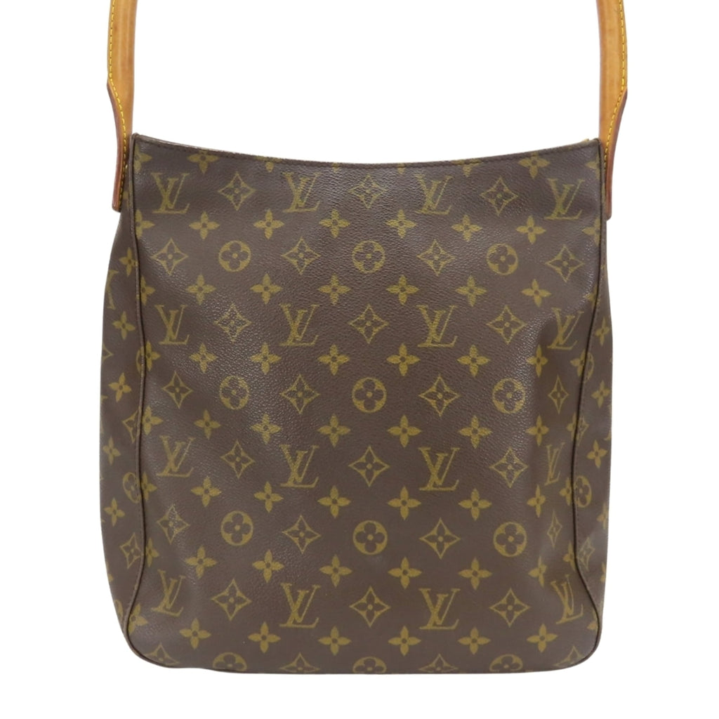 Louis Vuitton Brown Monogram Monogram Leather Shoulder Bag