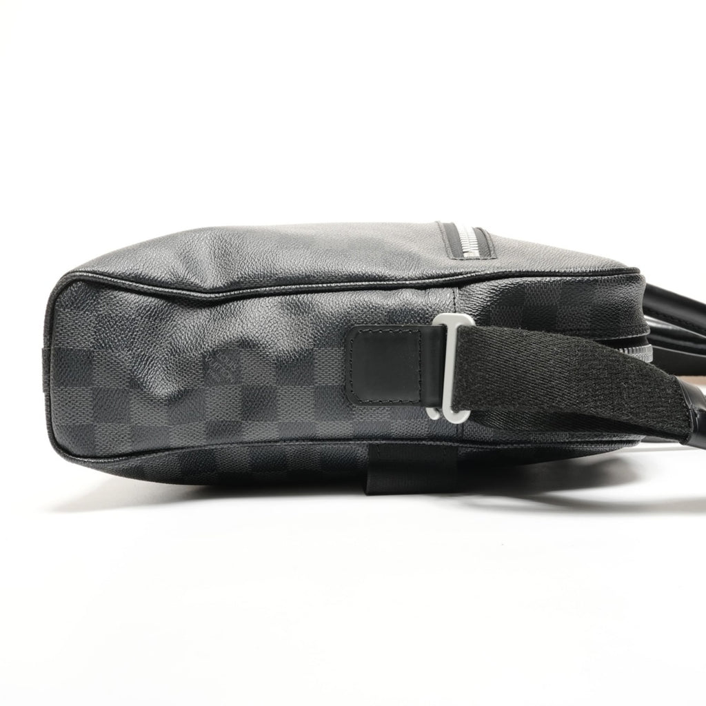 Louis Vuitton Black Damier Graphite Shoulder Bag