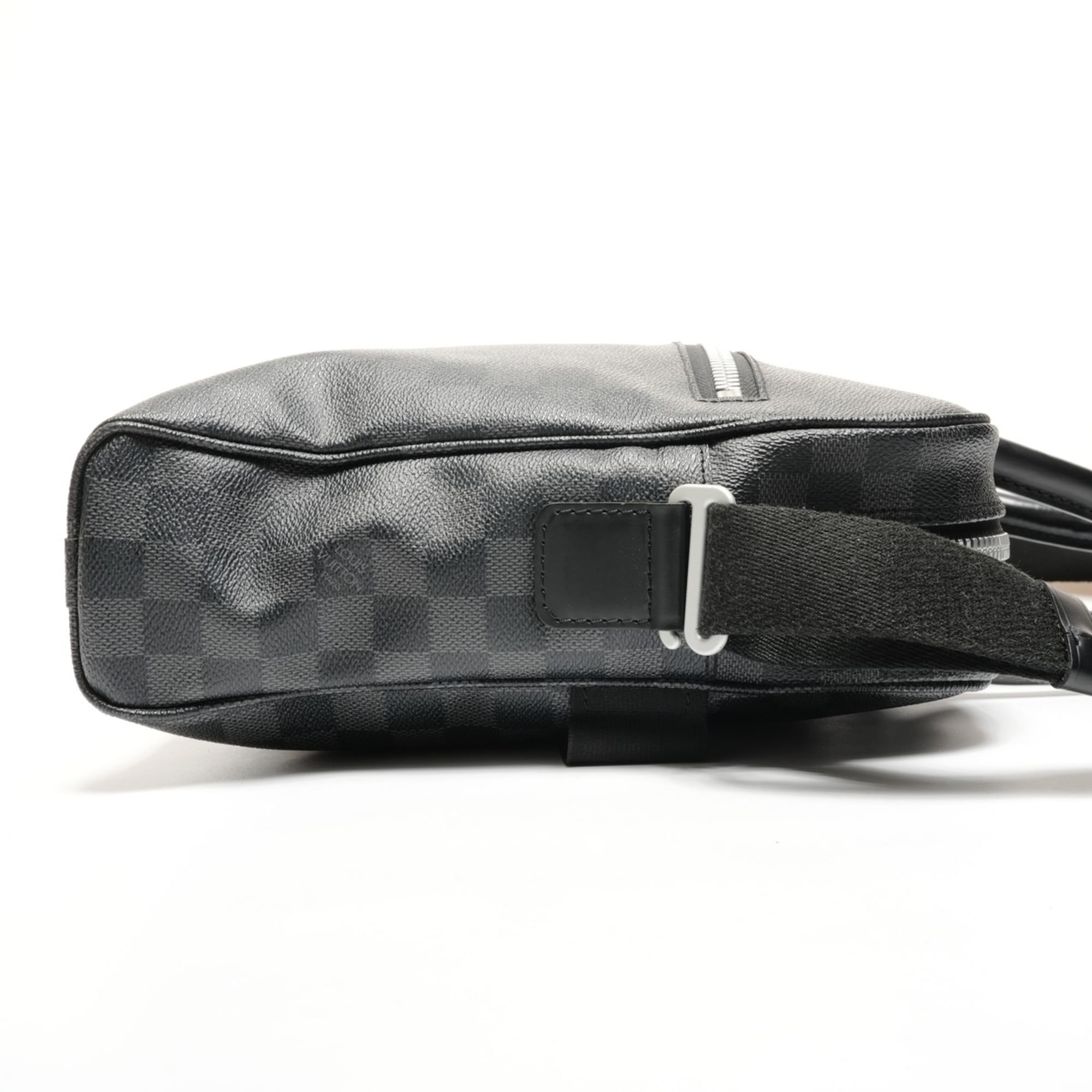 Louis Vuitton Black Damier Graphite Shoulder Bag