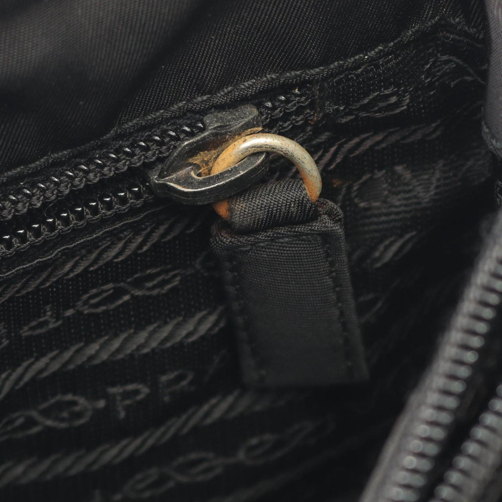 Prada Black Nylon Handbag