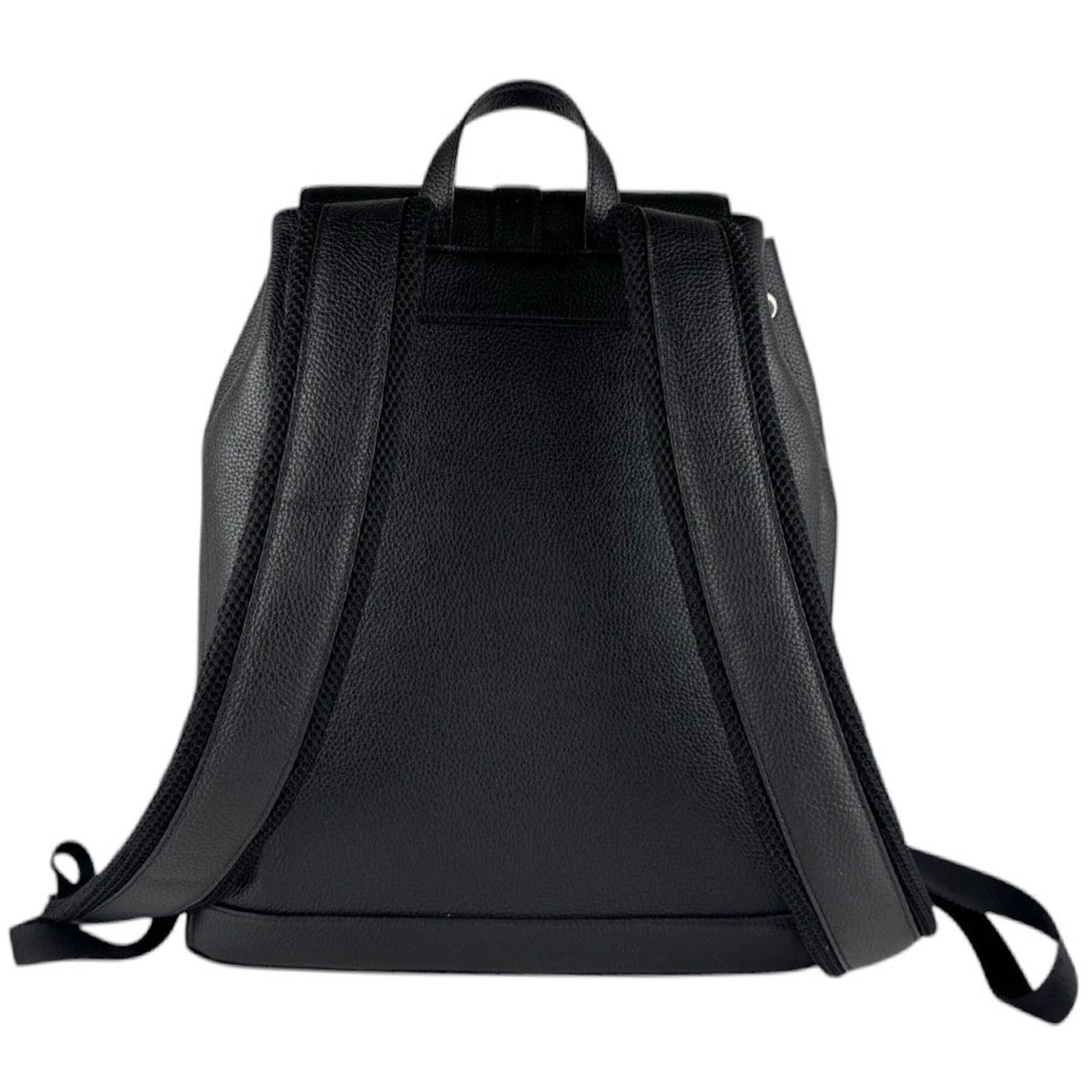 Gucci Black Leather Backpack (Pre-Owned)
