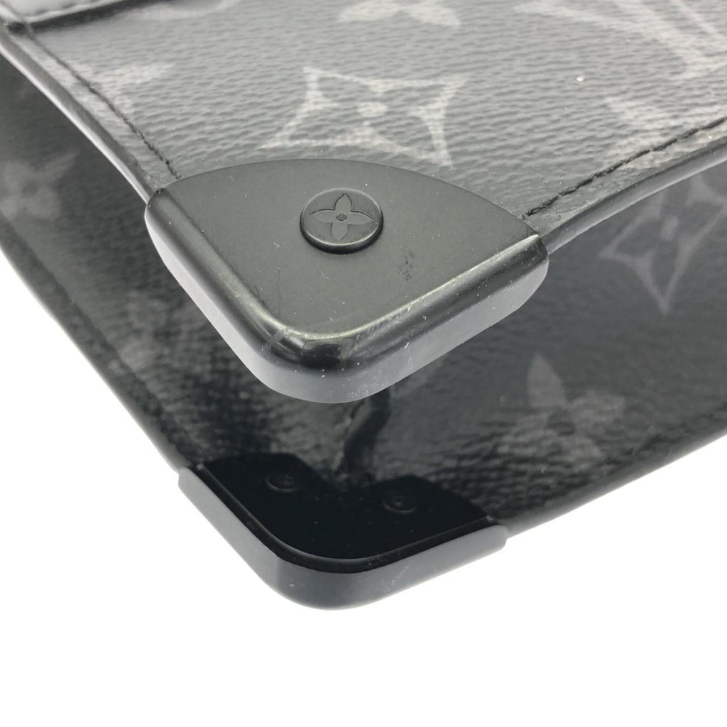 Louis Vuitton Black Monogram Eclipse Monogram Eclipse Coated Canvas Handbag Pochette